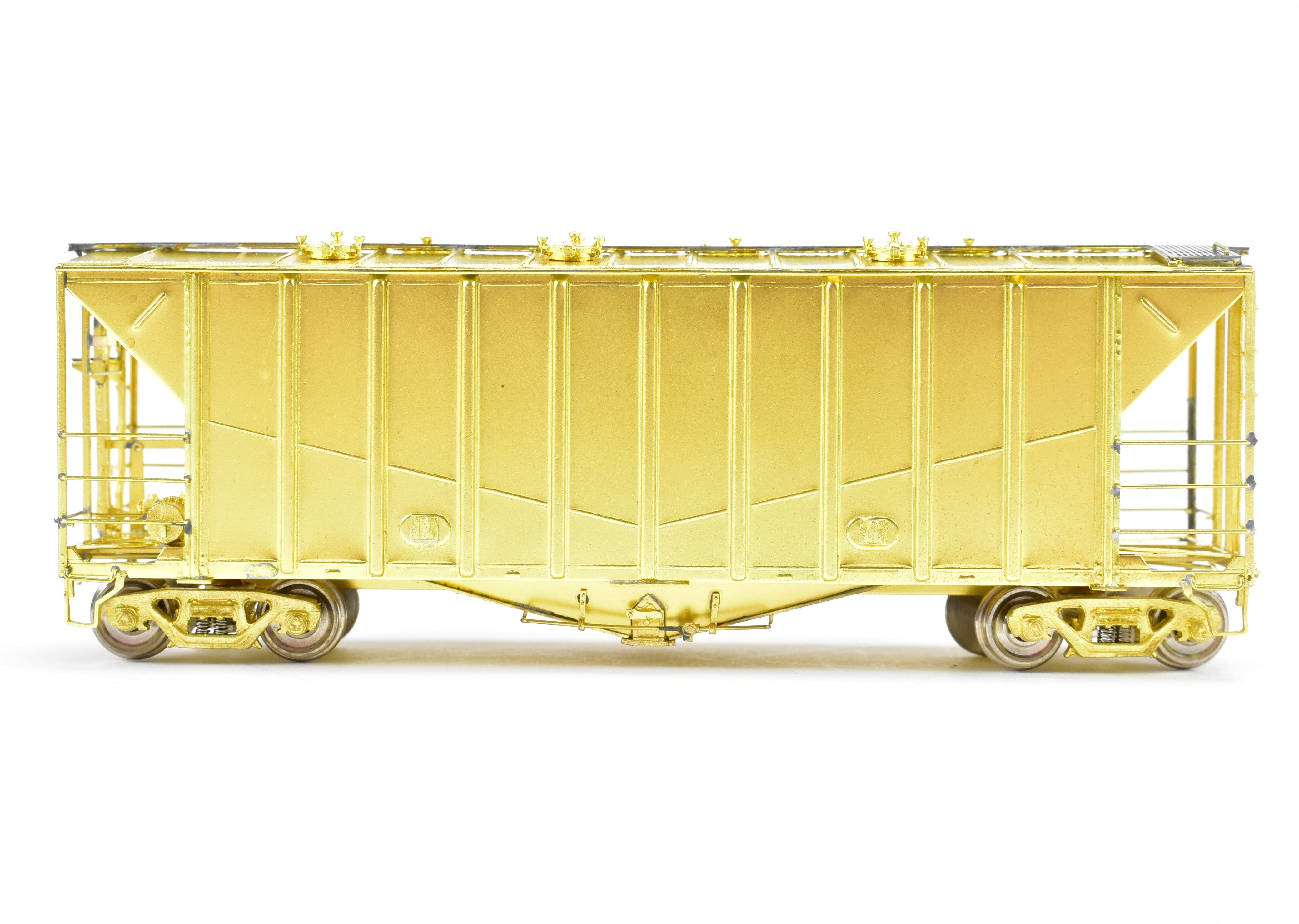 HO Scale Brass Rock Island Airslide Covered Hopper Model by OMI - Overland Models, Inc.