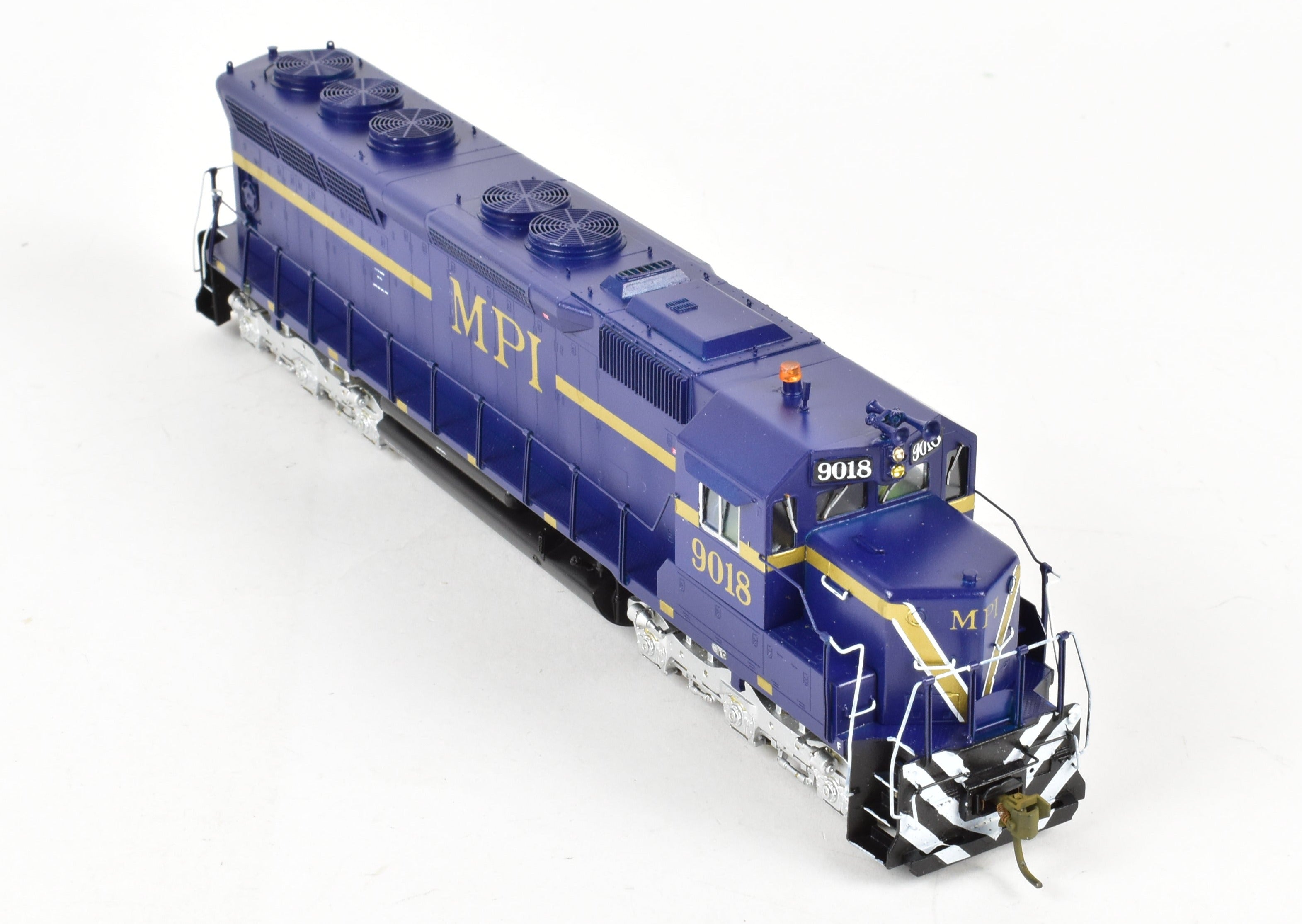 HO Scale Brass Hallmark Models MPI - Motive Power International EMD SD45 Diesel Locomotive Standard Version with C/P No. 9018