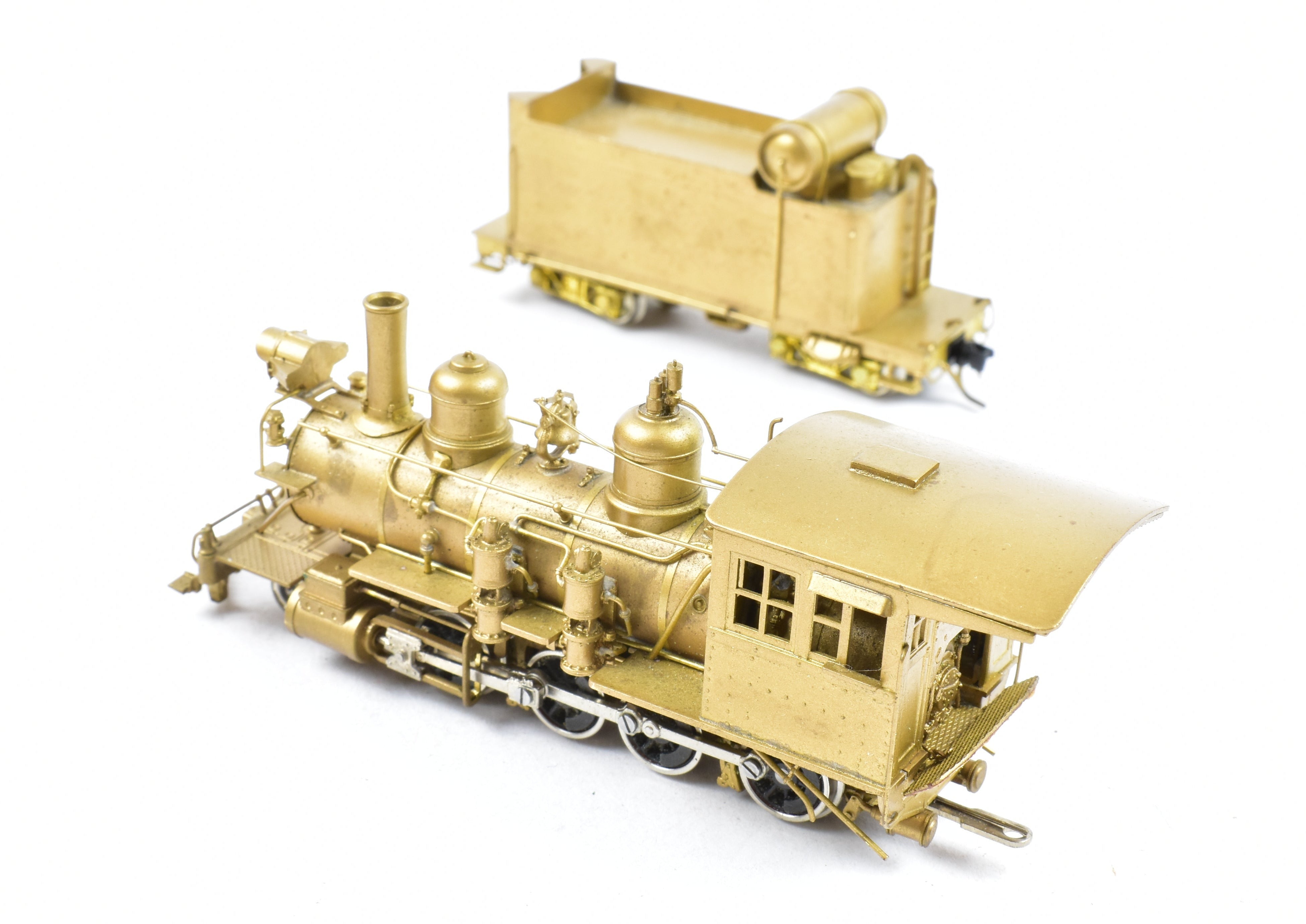 HOn3 Brass Westside D&RGW C-16 2-8-0 #268 Late Run with Improved Details