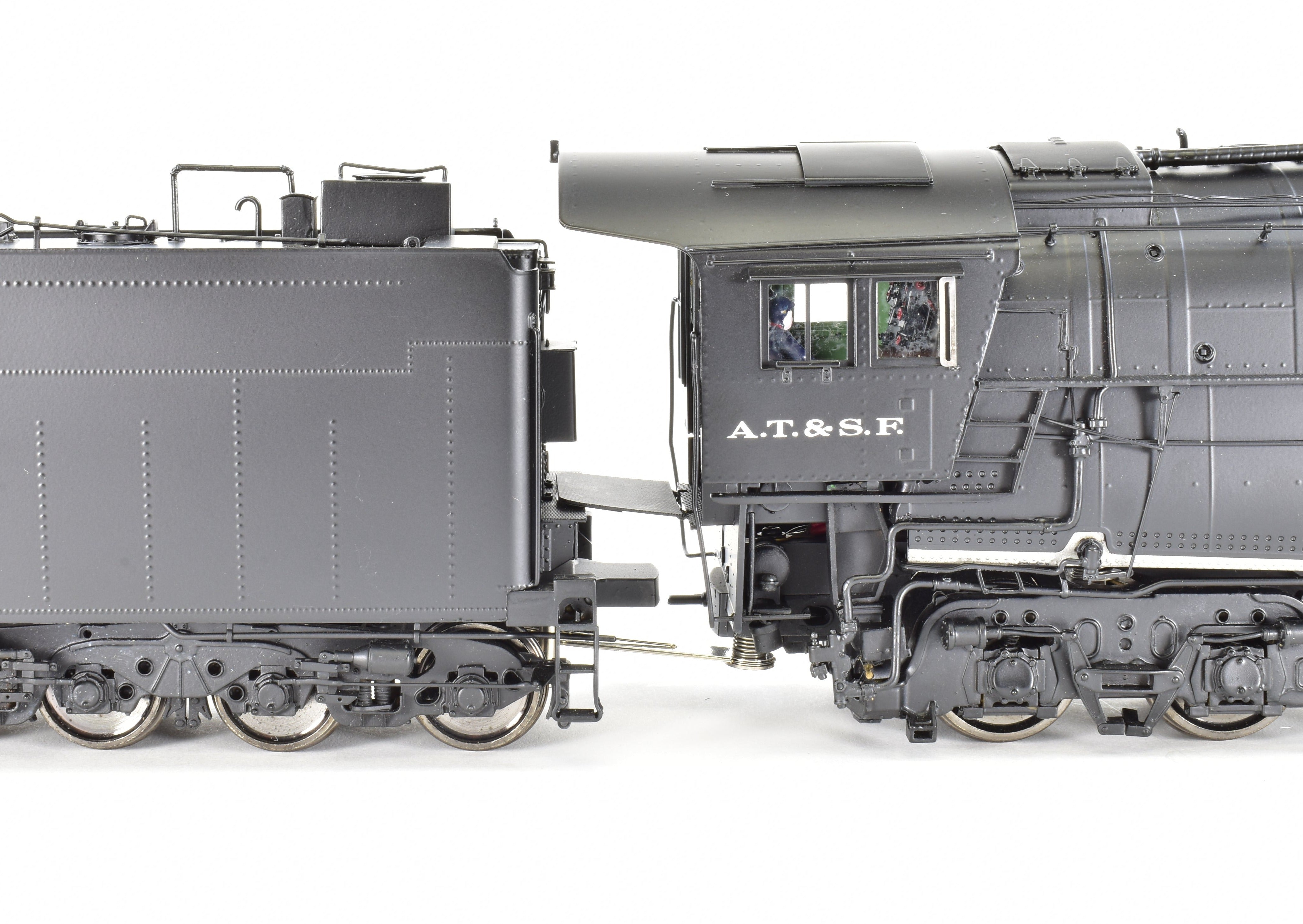 O Scale Brass Sunset Models ATSF - Santa Fe 2900 Class 4-8-4 Factory Painted Locomotive