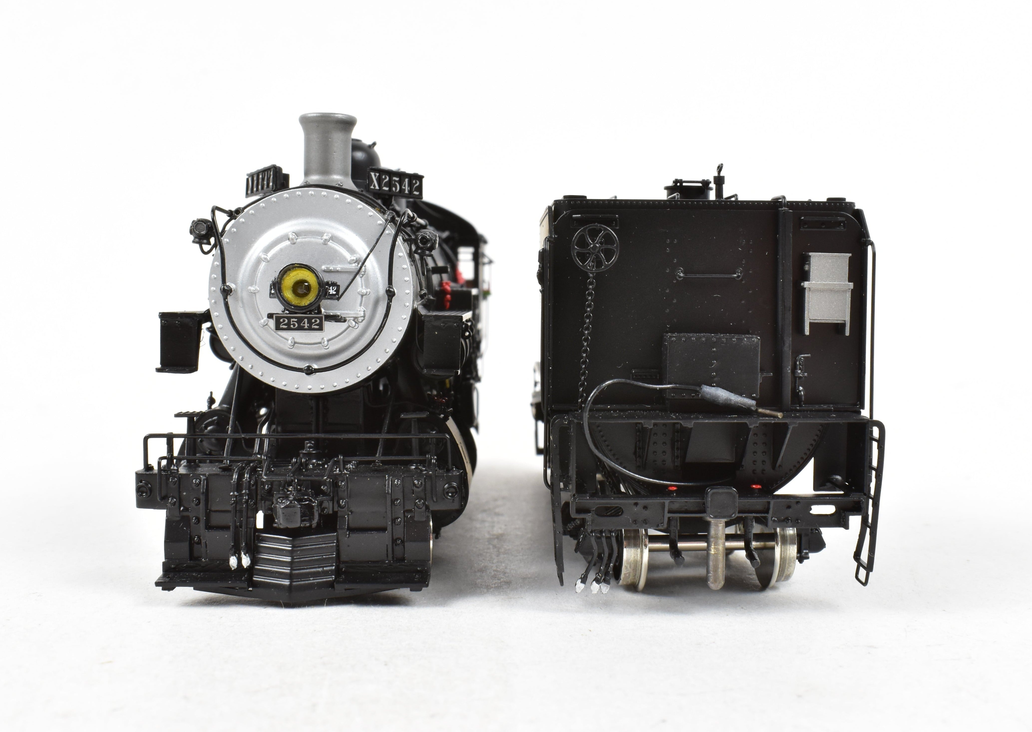 HO Scale Brass Steam Locomotive - Challenger Imports SP - Southern Pacific Class C - 9 2 - 8 - 0 Front Pilot Engine #2542