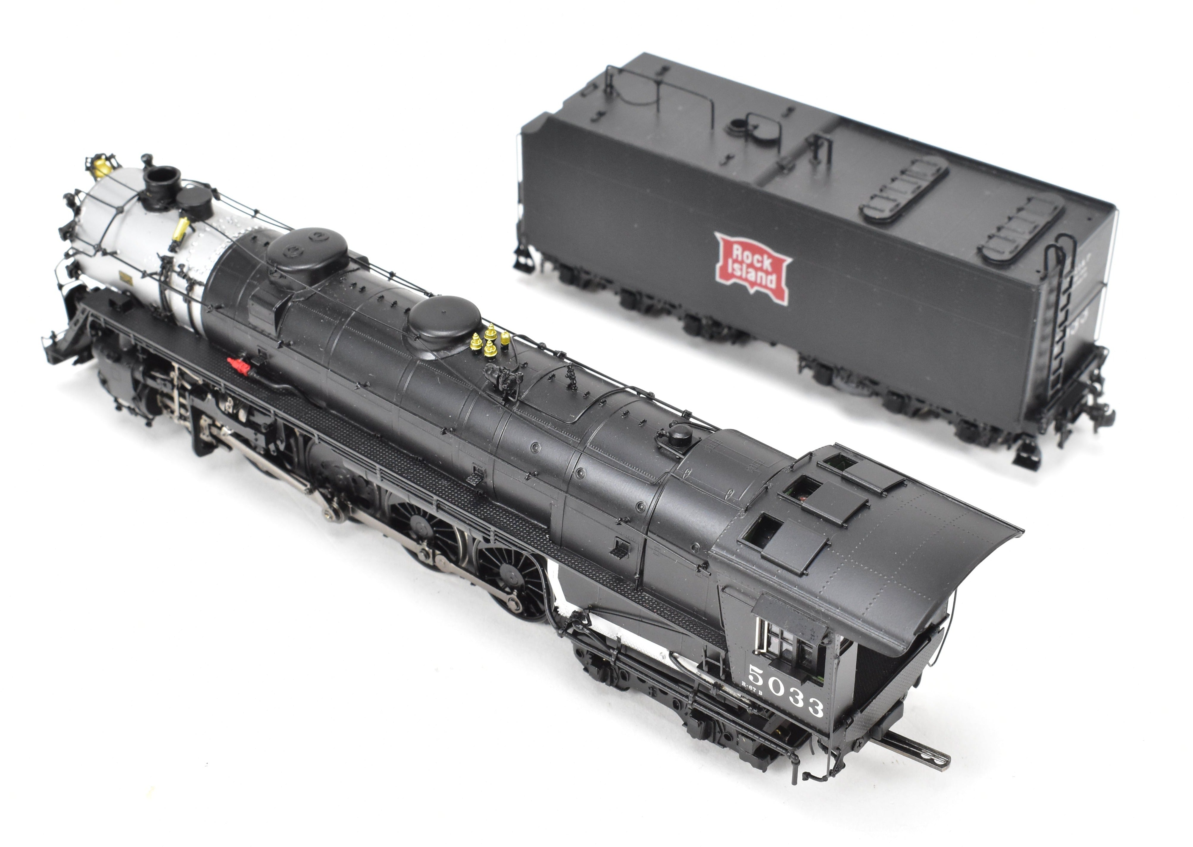 HO Scale Brass DVP Rock Island R-67 4-8-4 FP #5033 Oil Tender Model
