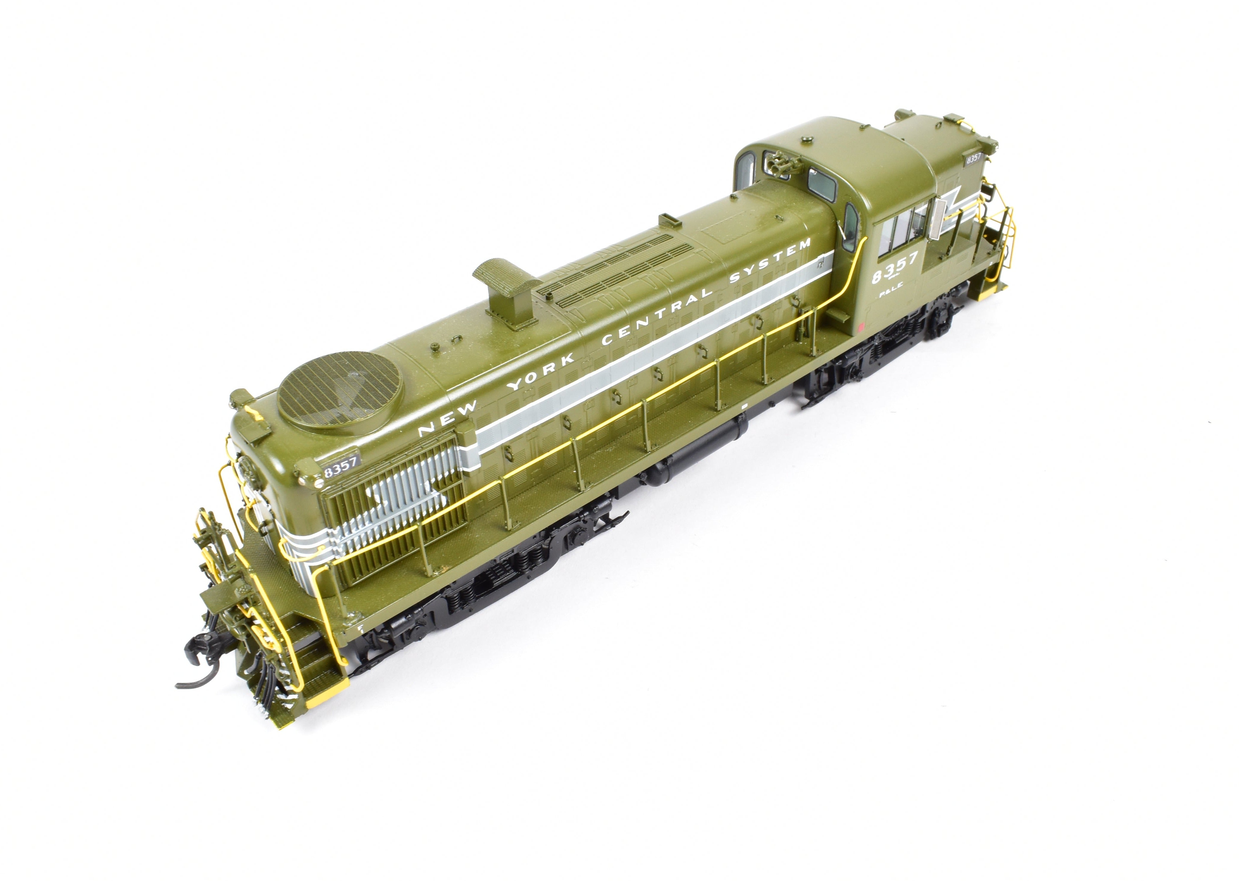 Overland Models, Inc. Olive Green P&LE RS-3 F/P #8357 DDC Equipped Brass Model