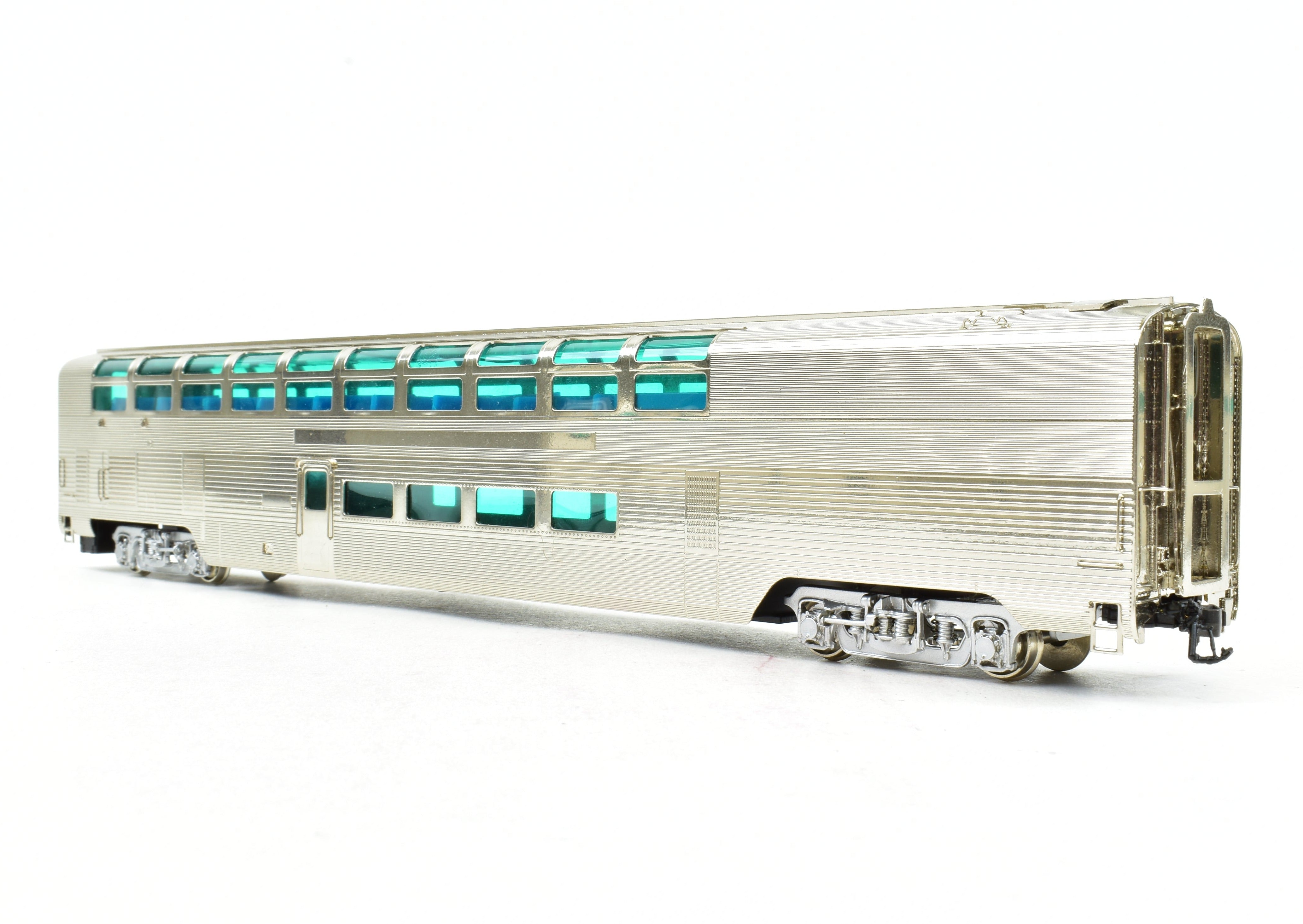 HO Brass CON Hallmark Models ATSF Santa Fe High-Level 6-Car Super Crown Special Revised Set