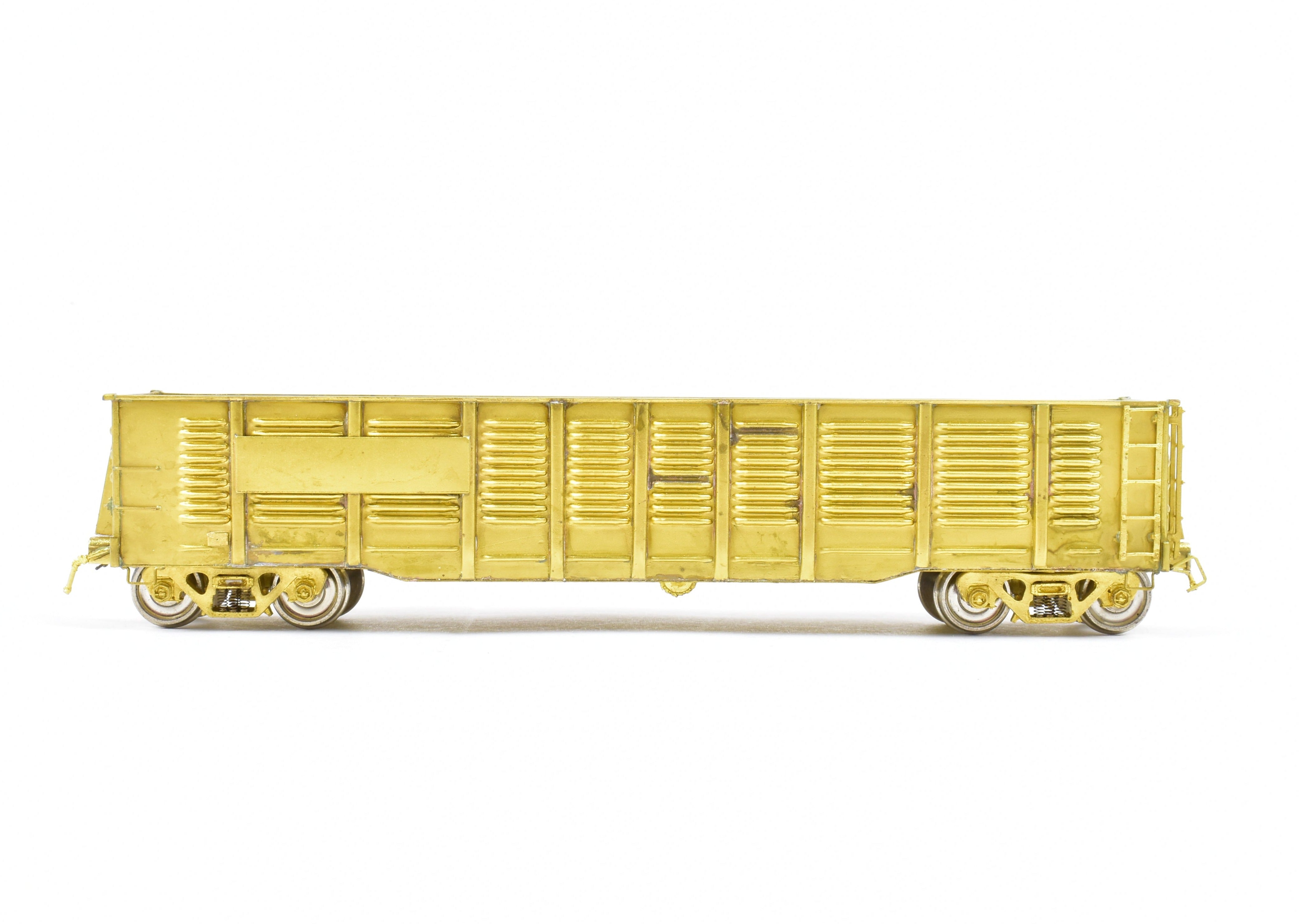 OMI Overland Models HO Brass ATSF - Santa Fe 100 Ton Gondola Model