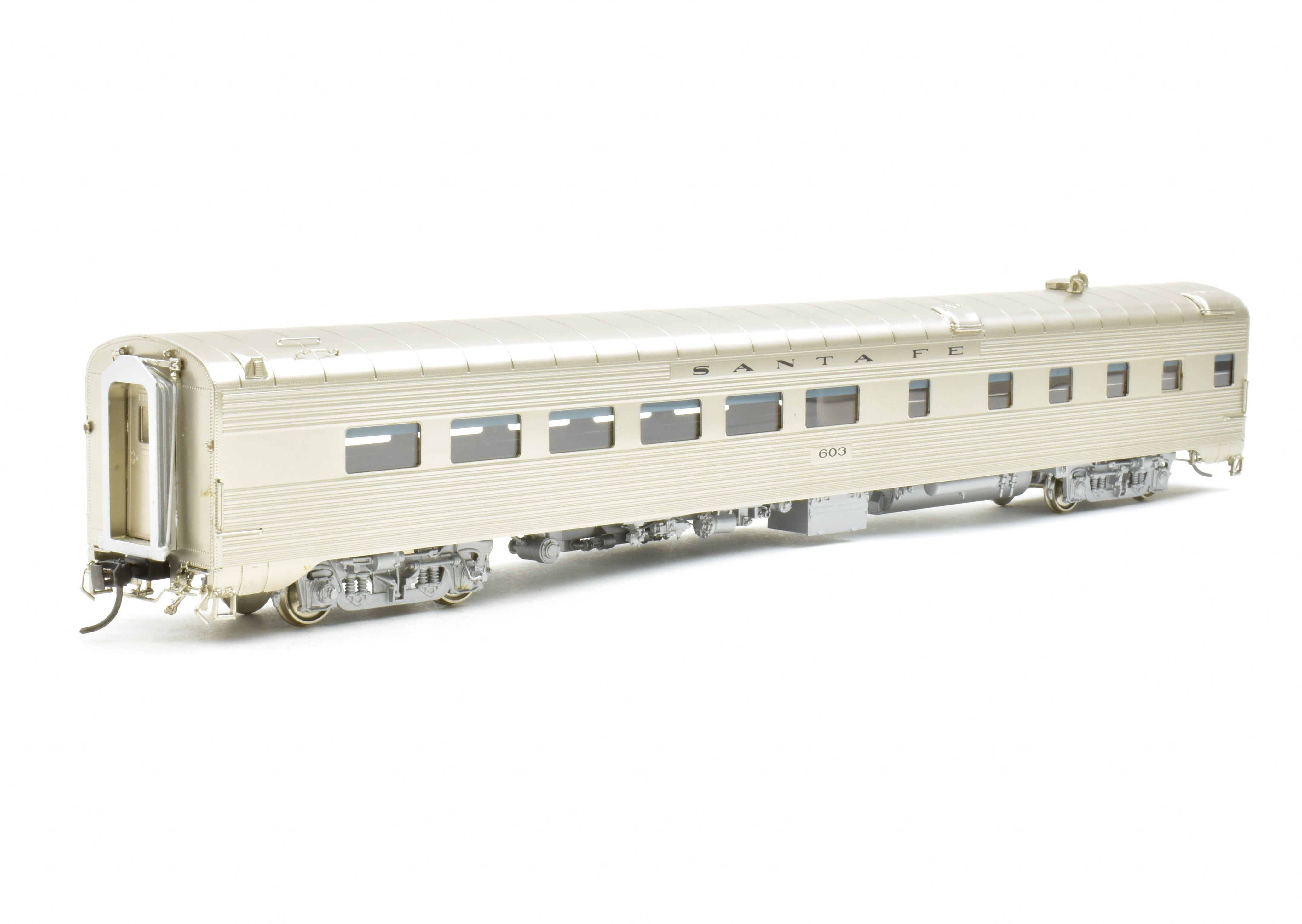 High - Quality HO Scale Brass Train Car Set - Challenger Imports ATSF - Santa Fe 1951 Super Chief 10 - Car Collection