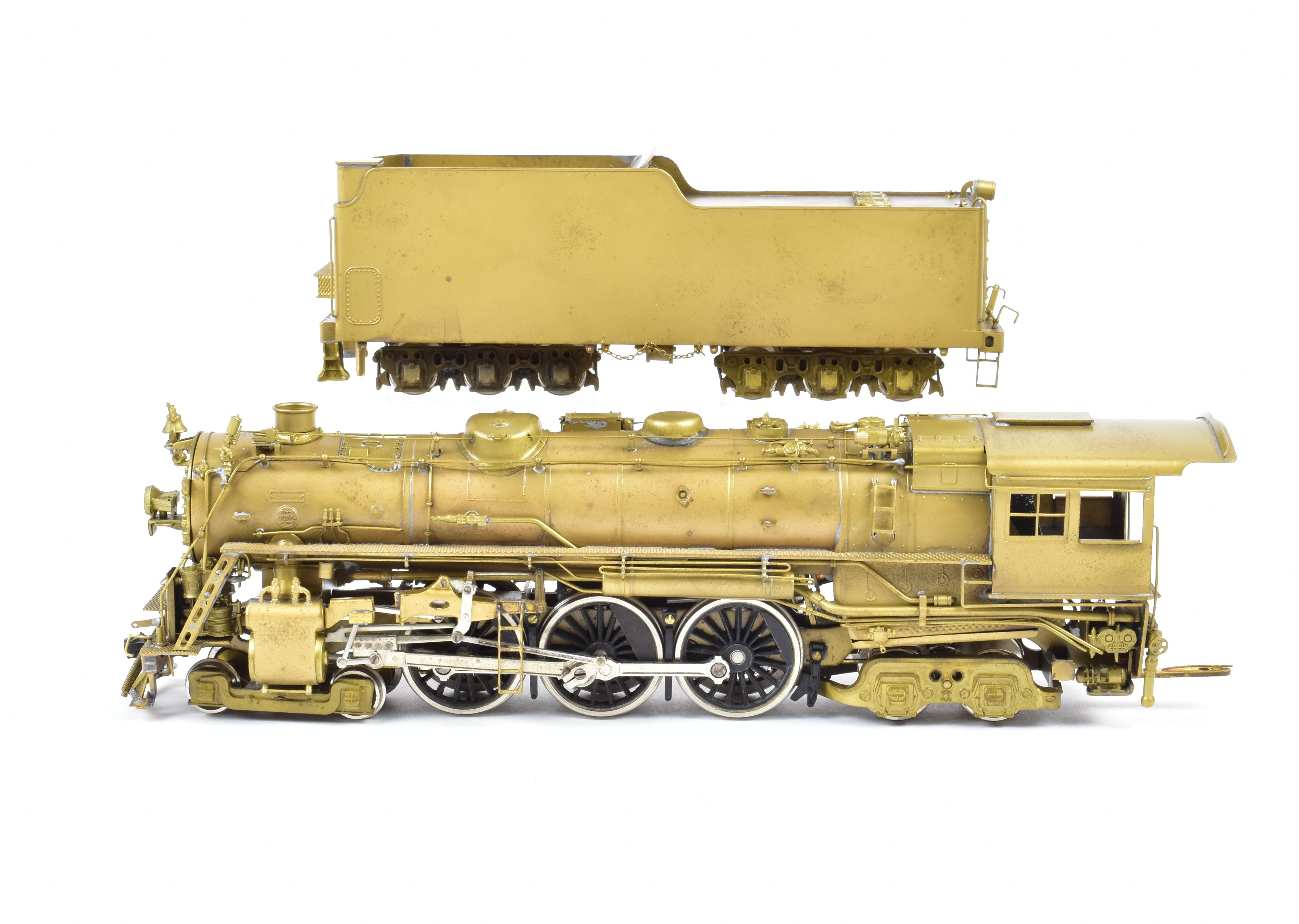 High - Quality HO Scale Brass Pacific Fast Mail Model - United MILW Milwaukee Road F6a 4 - 6 - 4 Baltic Steam Locomotive