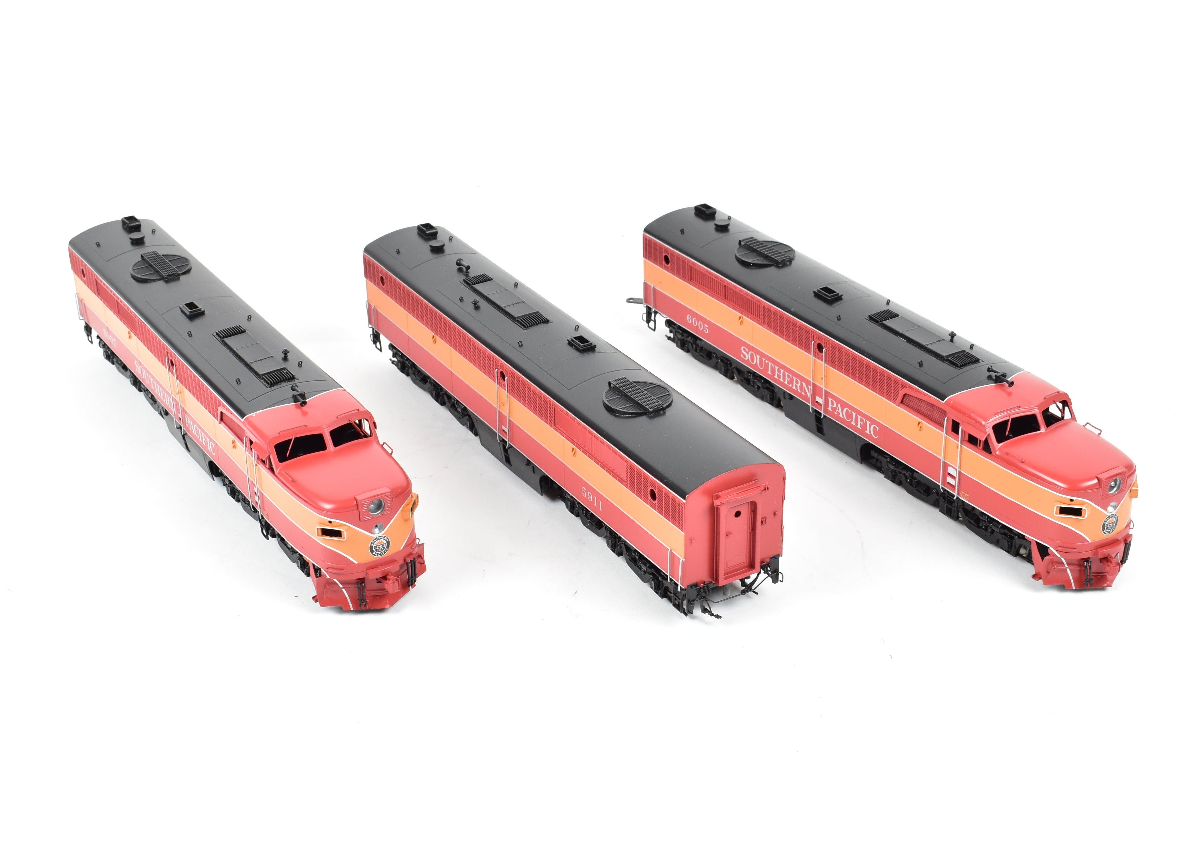 HO Brass Key Imports CS #55 SP Daylight Scheme ALCO PA-1, PB-1 Set
