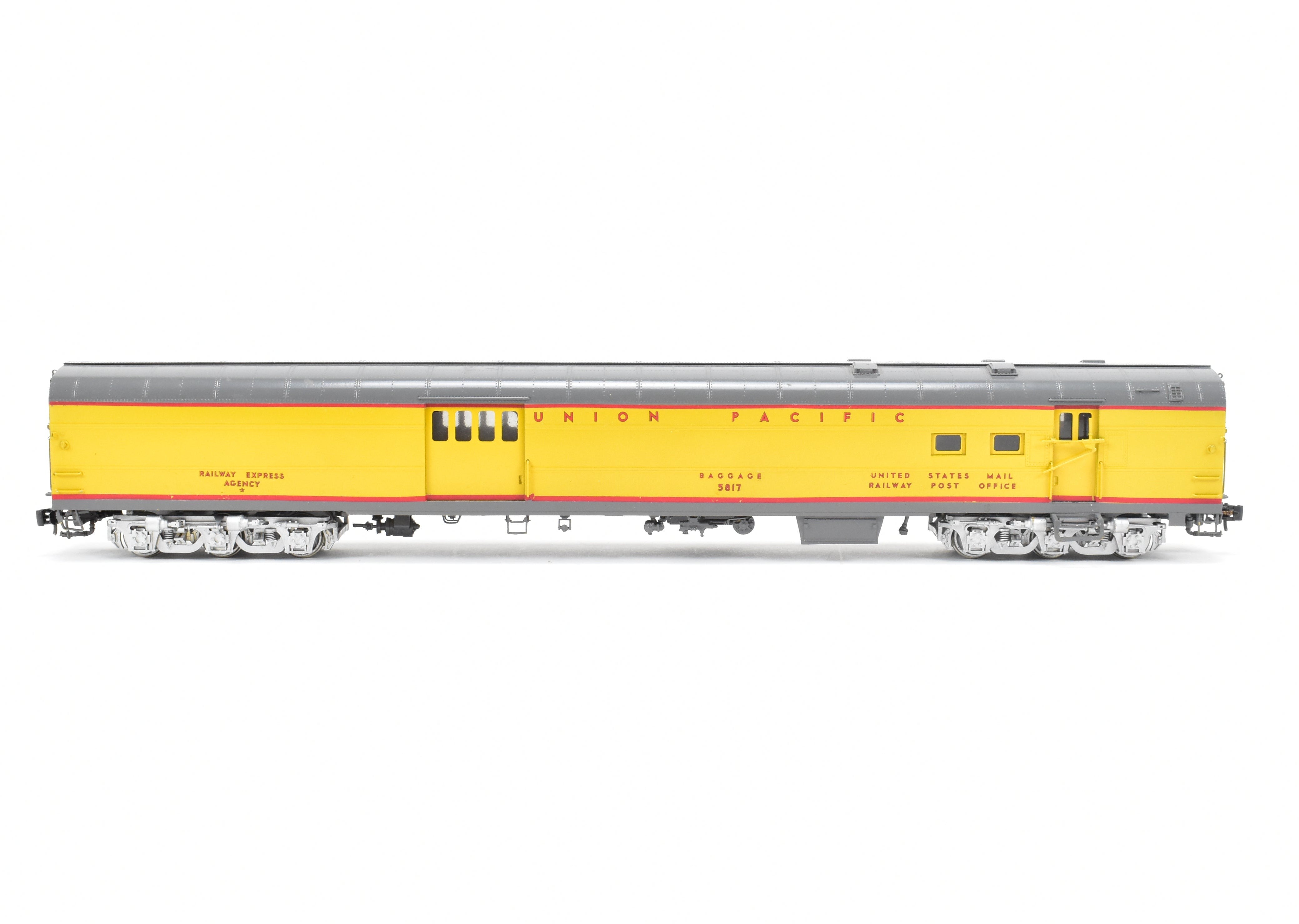 HO Brass Wasatch UP Union Pacific 1950 Postal Mail Storage Cars 5811 - 5813, C/P #5817