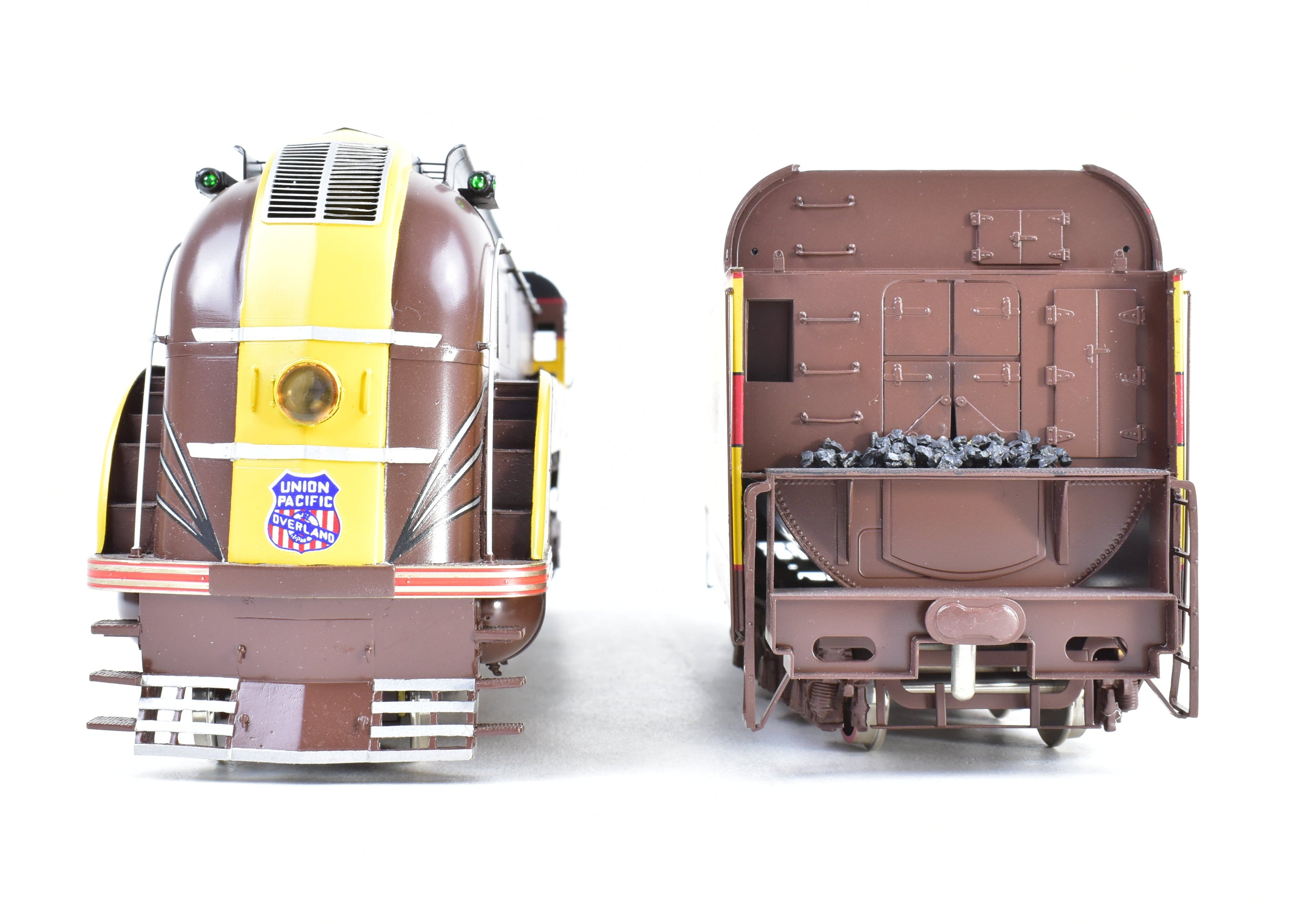 O Scale Brass Model Train - Overland Models, Inc. Union Pacific 2906 4-6-2 Streamlined Forty-Niner Factory Painted by OMI