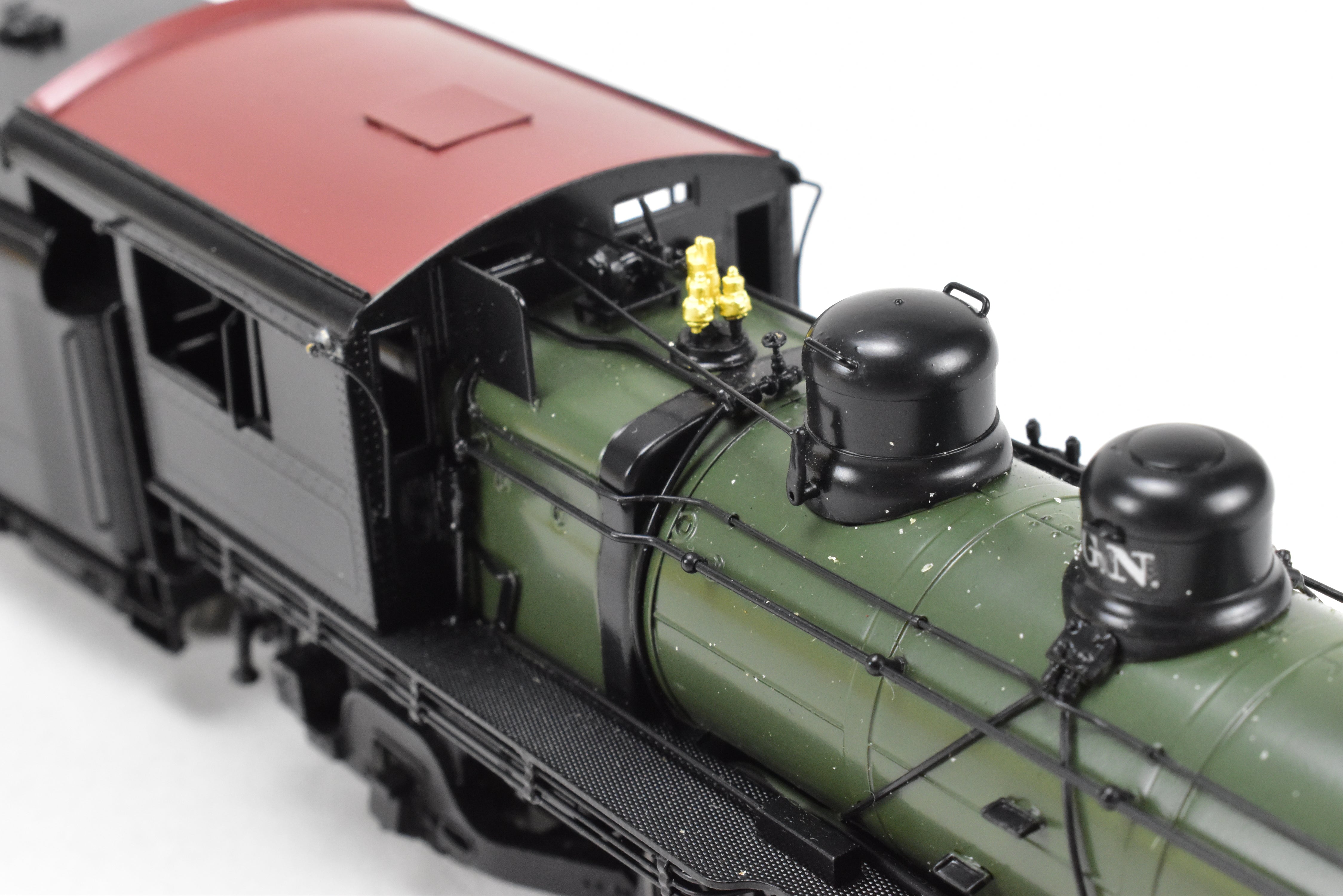HO Scale Brass Great Northern Class K - 1 4 - 4 - 2 Factory - Painted Coasting Drive Model