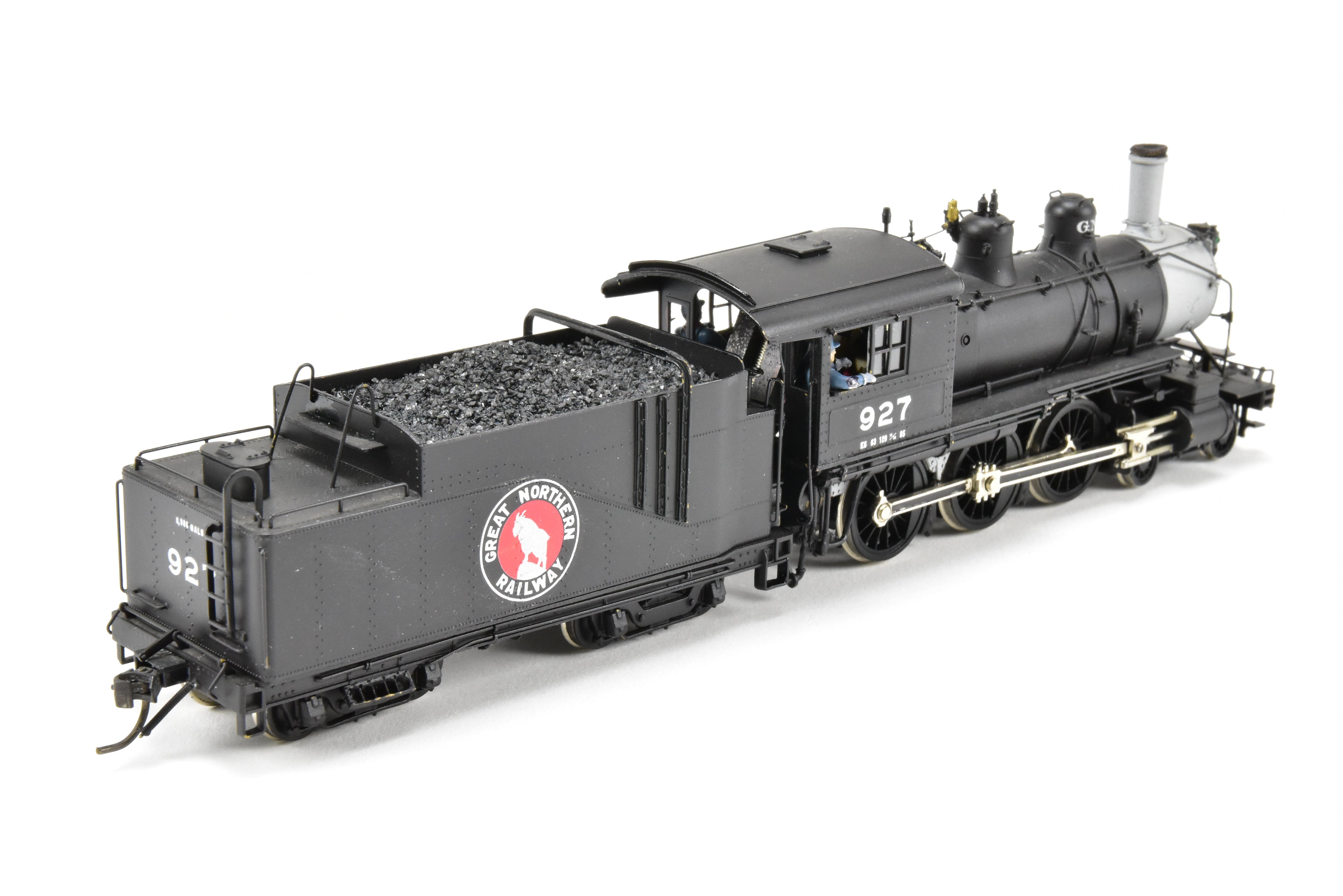 High - Quality HO Scale Brass Pacific Fast Mail (PFM) United Great Northern E - 6 4 - 6 - 0 Ten Wheeler Professionally Painted Model Locomotive #927