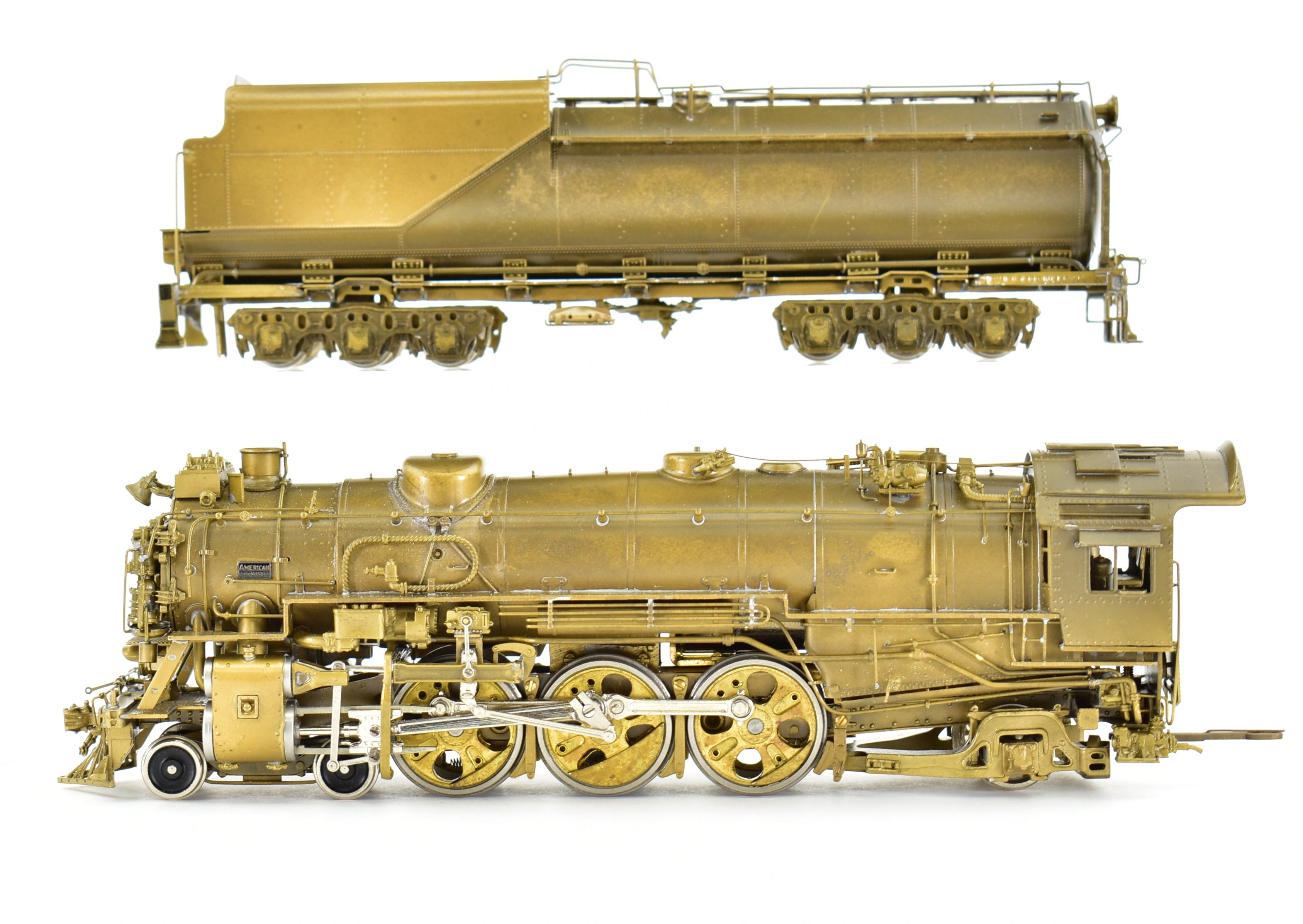 HO Scale Brass Pacific Fast Mail Model - United C&O - Chesapeake & Ohio 4-6-2 Class F-17 Pacific Crown, 1979 Production Run
