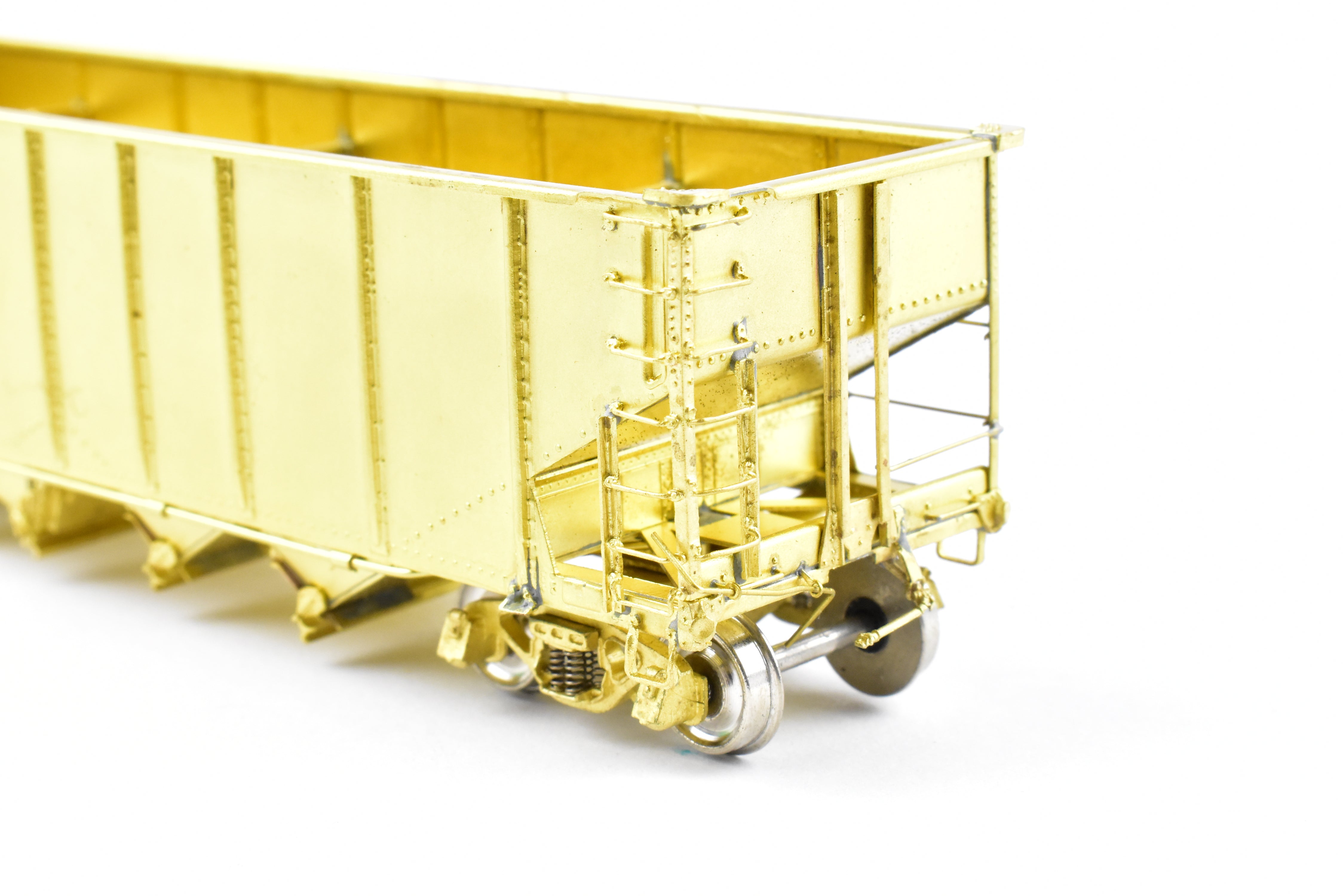 HO Scale Brass Quad Hopper Model by Overland Models, Inc. (OMI) - Chicago & North Western (C&NW) #60001 - 60999, As Originally Built