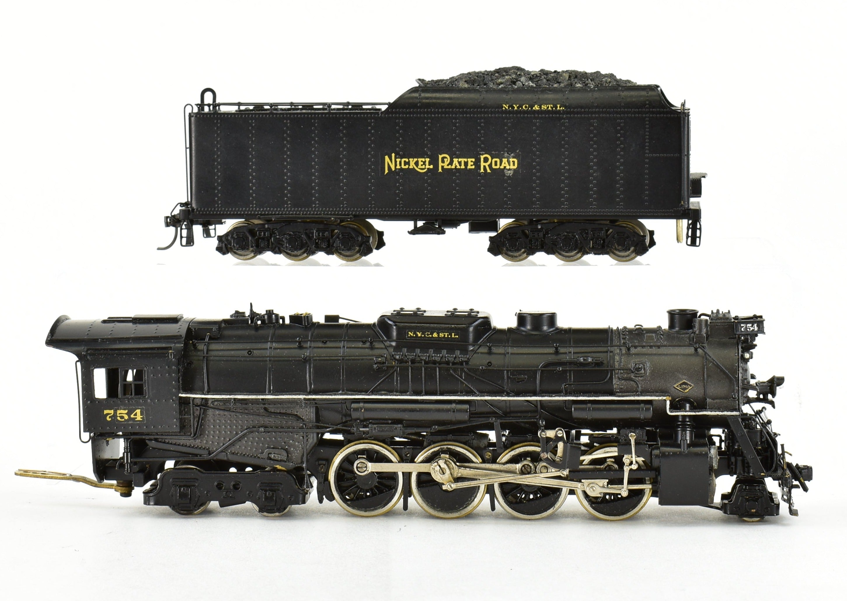 Custom Painted HO Brass PFM - United NKP Nickel Plate Road 2-8-4 Berkshire Model