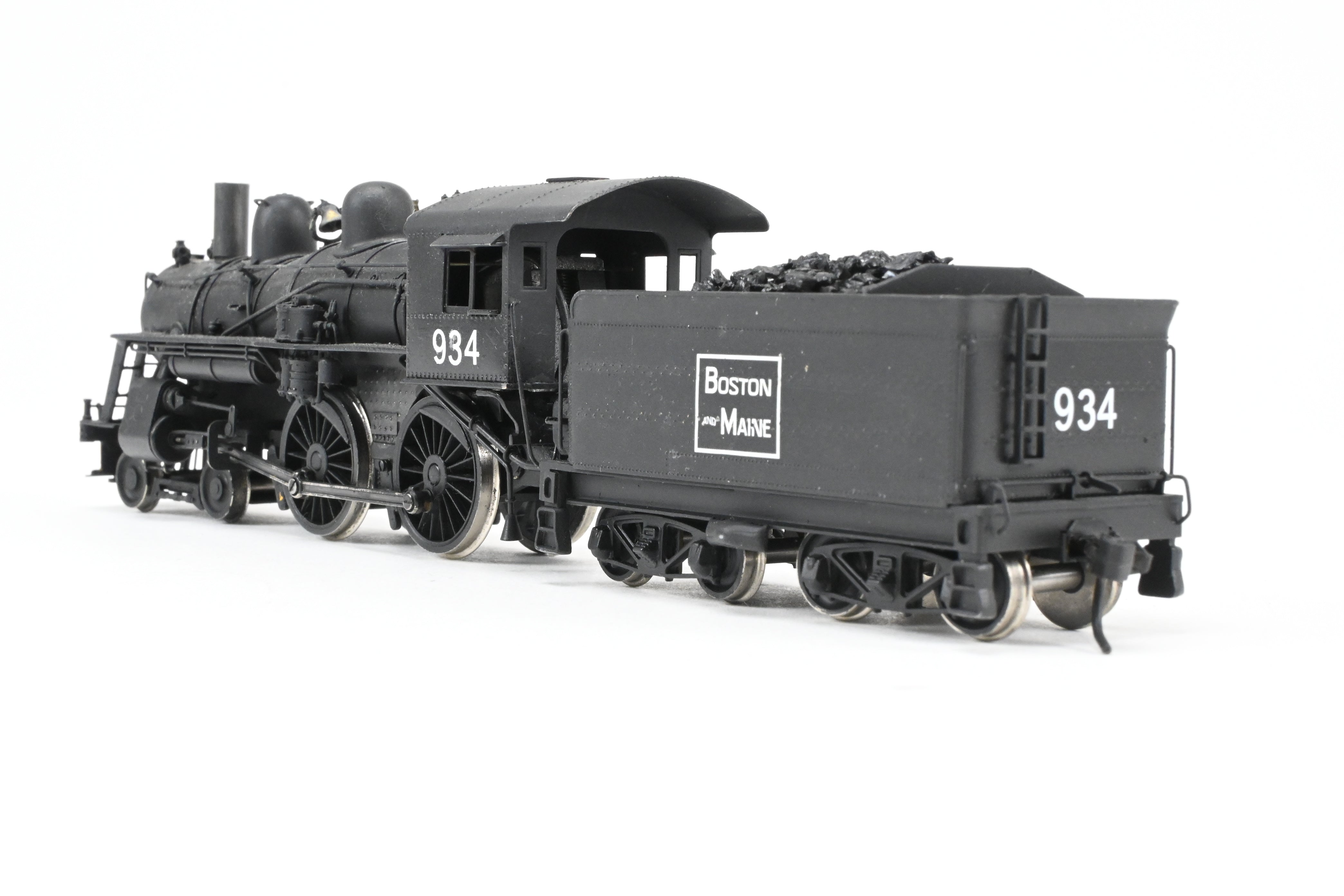 Custom Painted HO Brass B&M 4-4-0 Putnam Rebuild Model #934