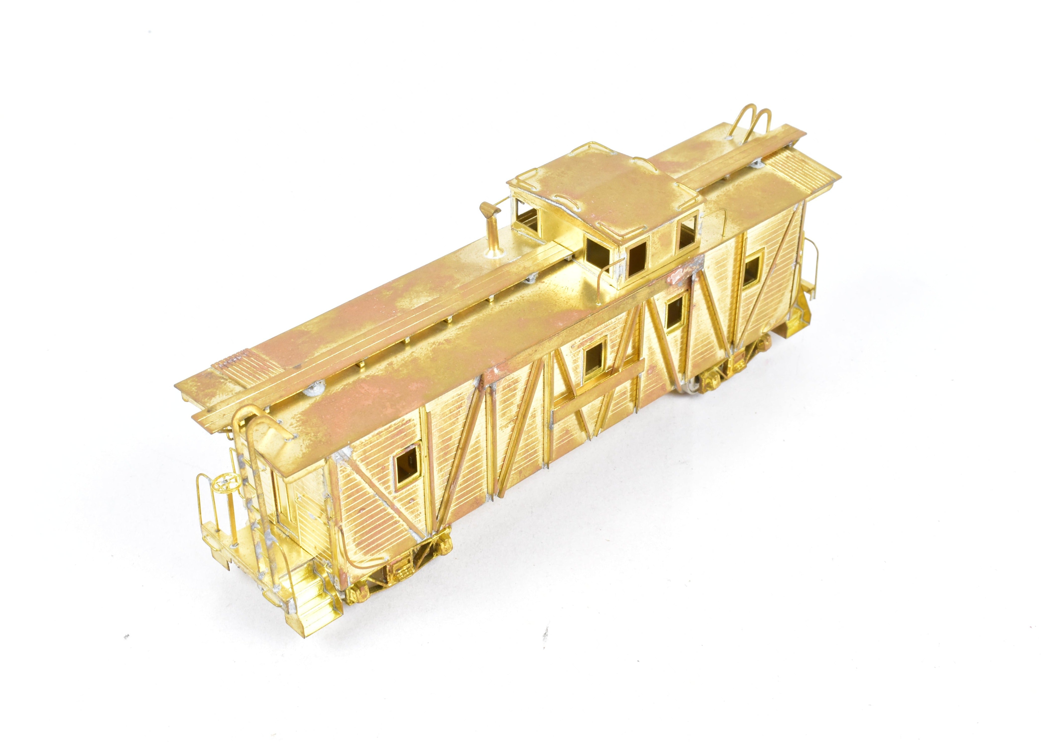 HO Scale Brass Western Pacific Outside Brace Cupola Caboose by Westside Model Co.