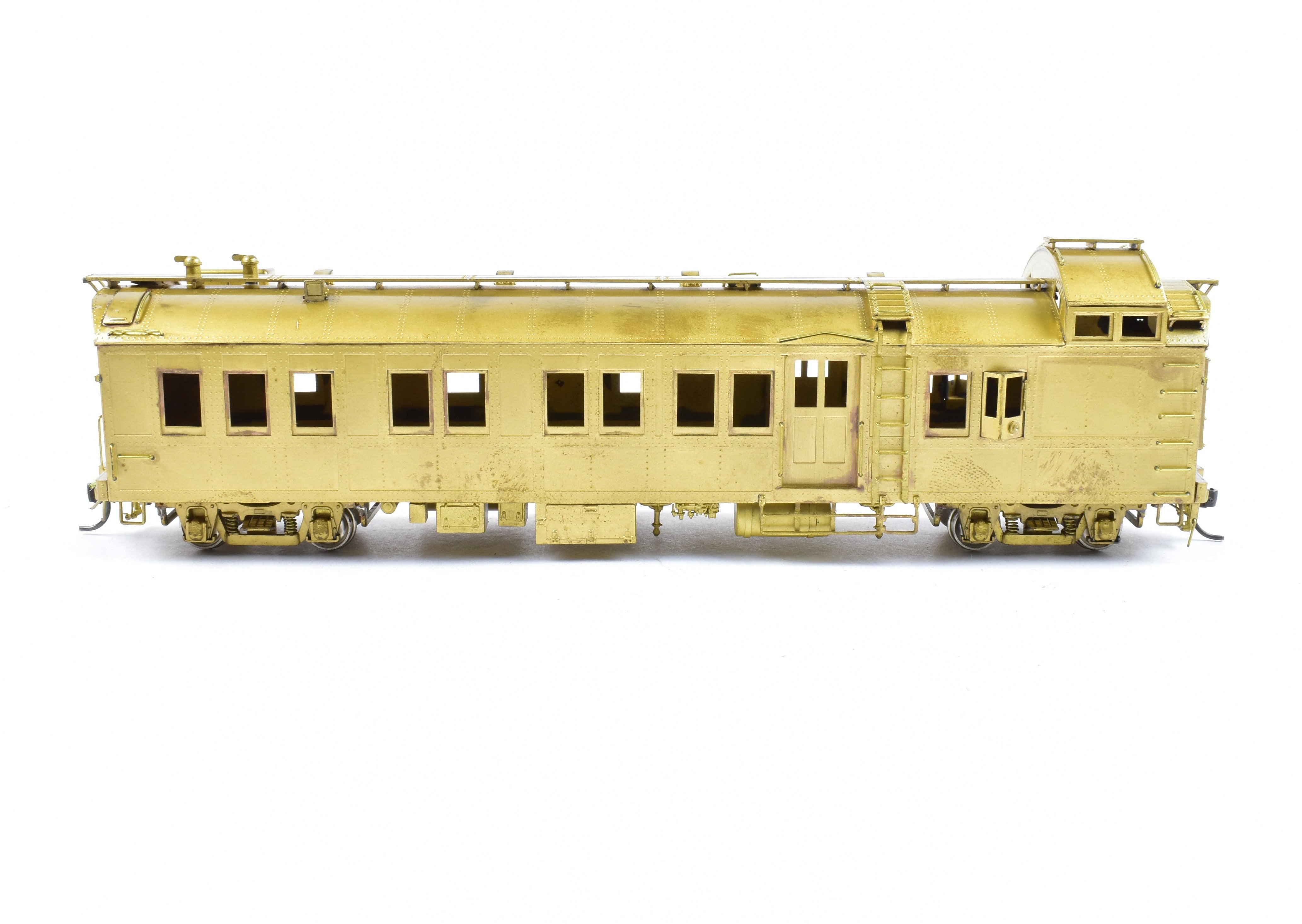 HO Brass Precision Scale Co. Southern Pacific Dynamometer Car - High - Quality Imported Model