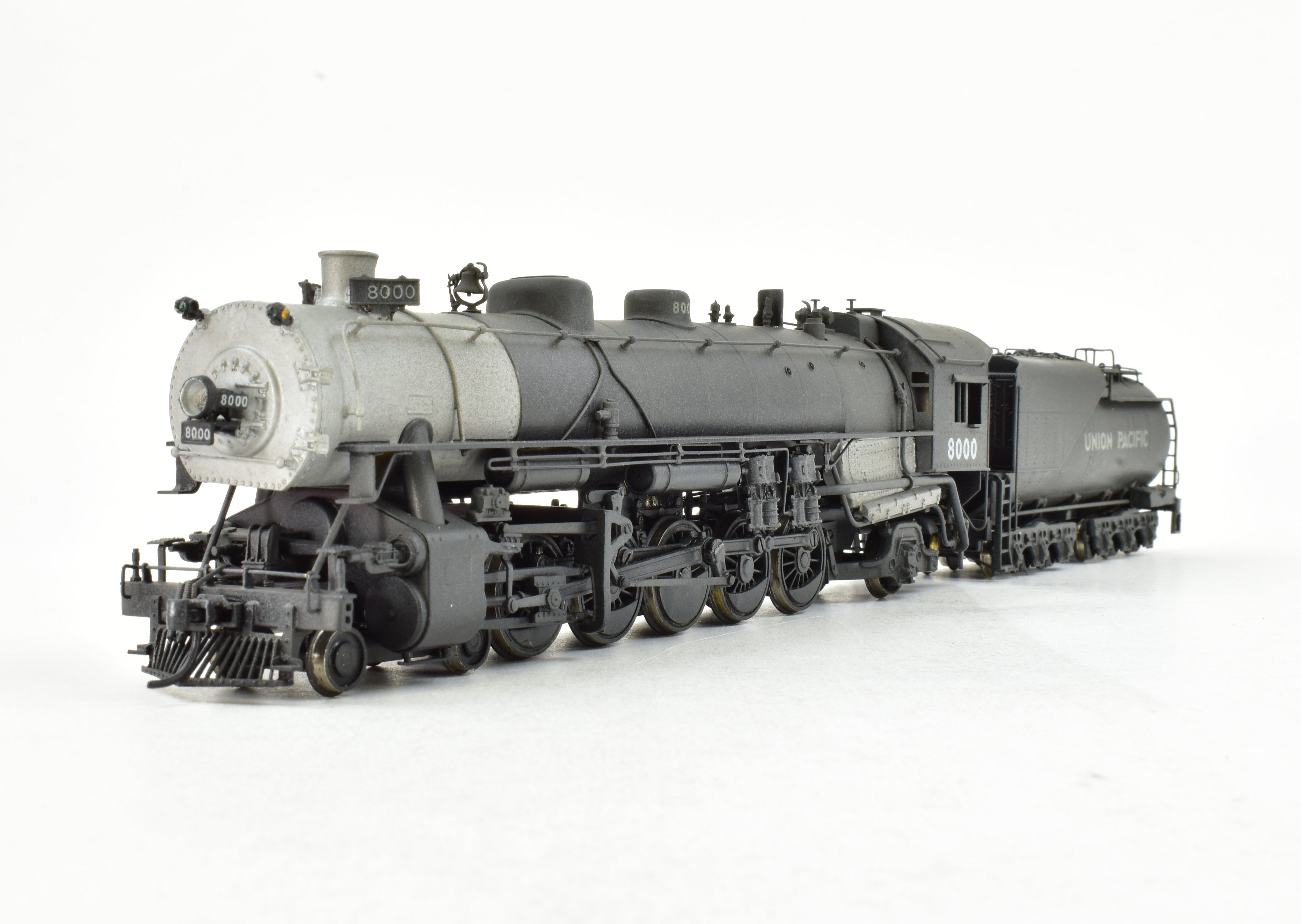 HO Scale Brass Model Train - Westside Model Co. Union Pacific 8000 Class 4 - 10 - 2 Custom Painted Locomotive No. 8000