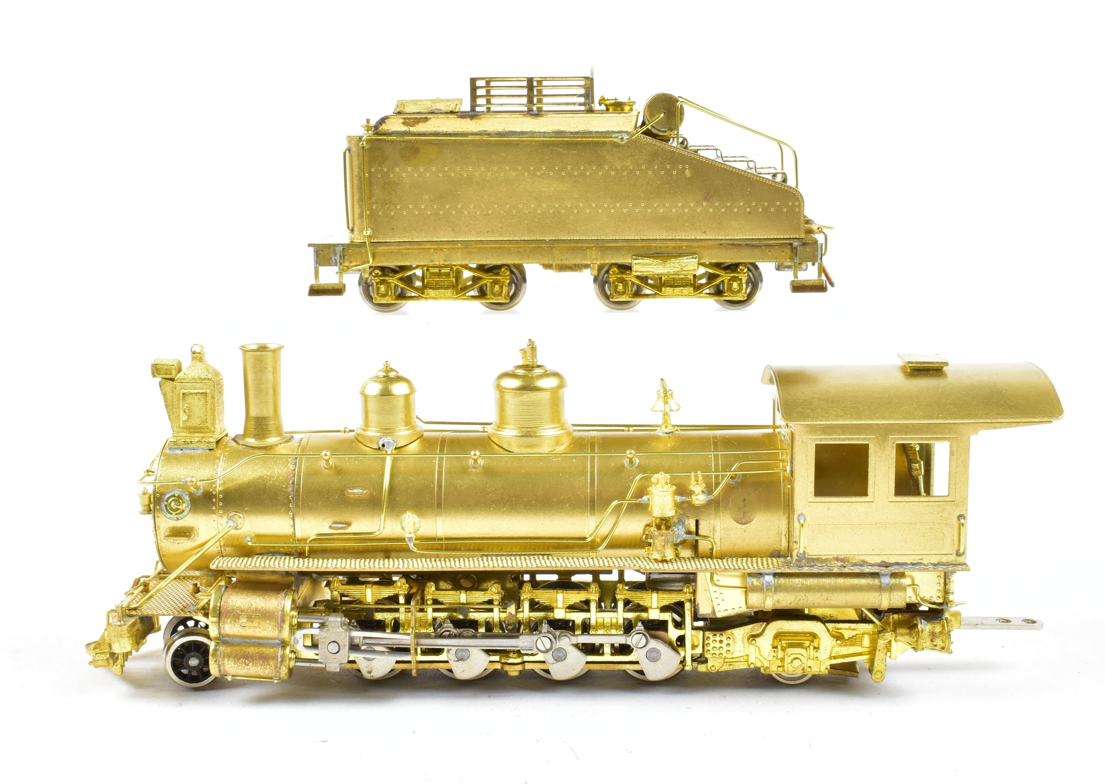 HOn3 Scale Brass Model Train by Westside Model Co. - Denver & Rio Grande Western (D&RGW) K - 27 Compound Mudhen Locomotive