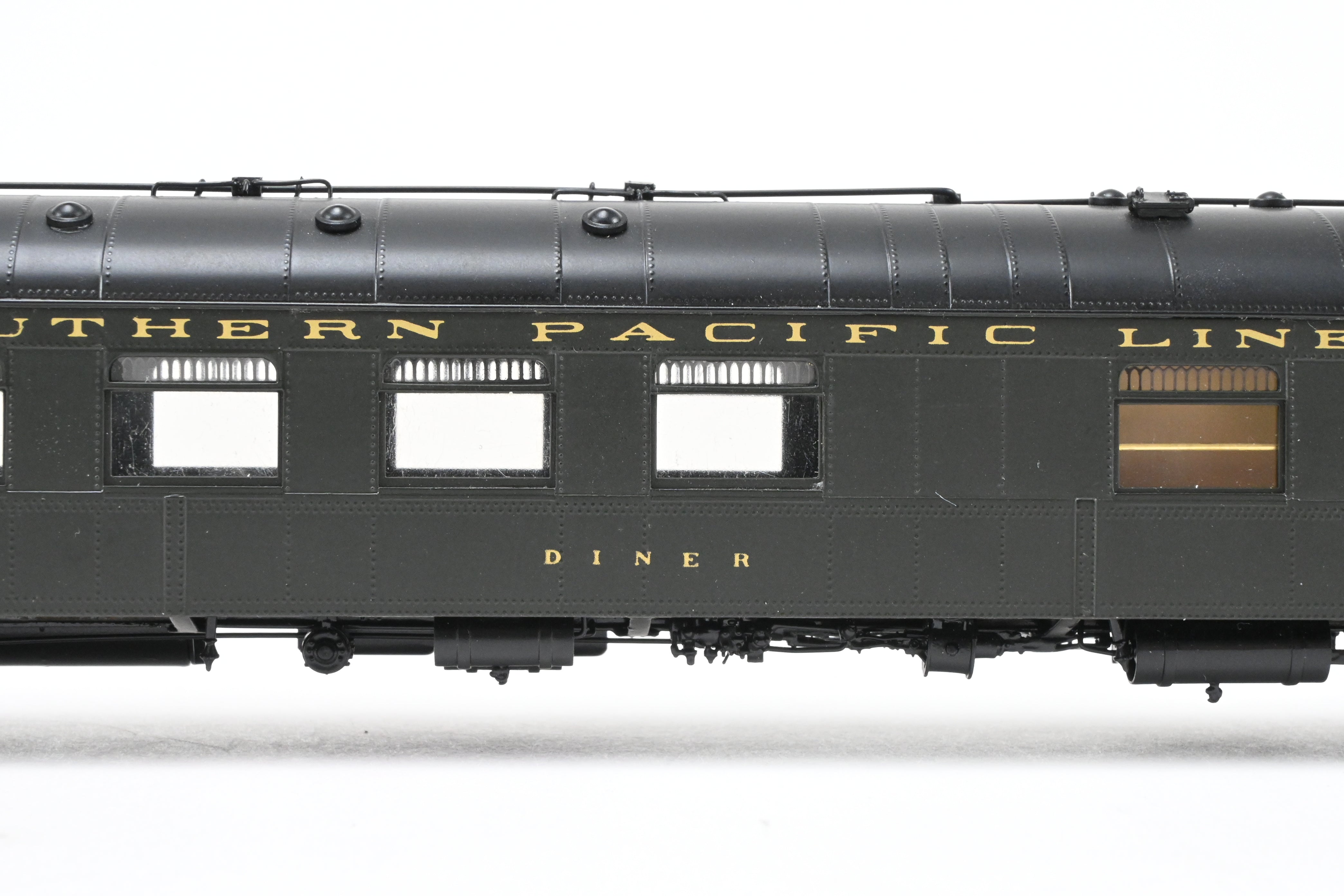 HO Scale Brass Precision Model Train Diner - Precision Scale Co. SP - Southern Pacific Harriman Common Standard 72 - D - 3 Diner FP #10002
