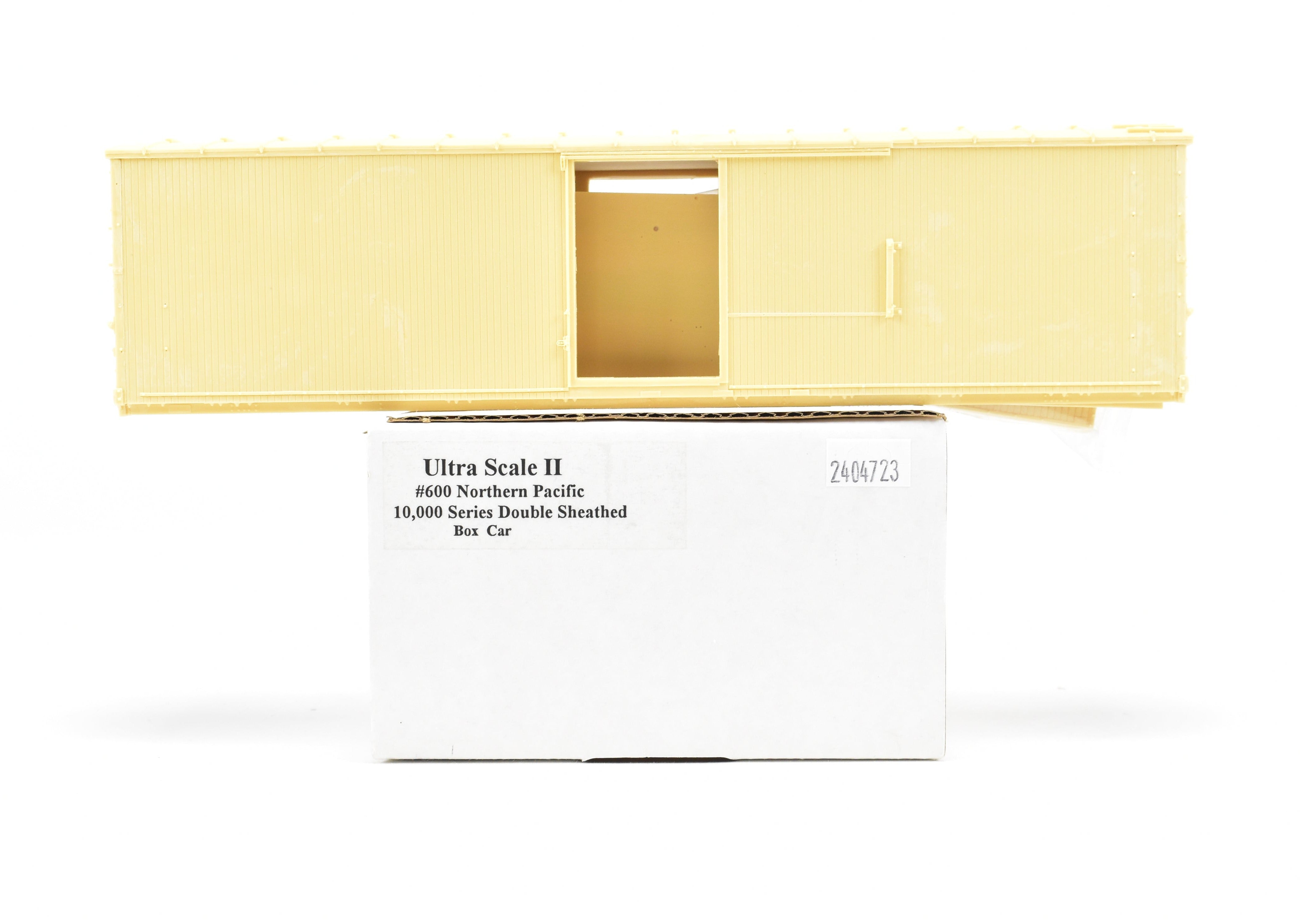 O Scale Resin Model Kit - Chooch Ultra Scale II Northern Pacific 10000 Series Double Sheathed Box Car Model Building Kit