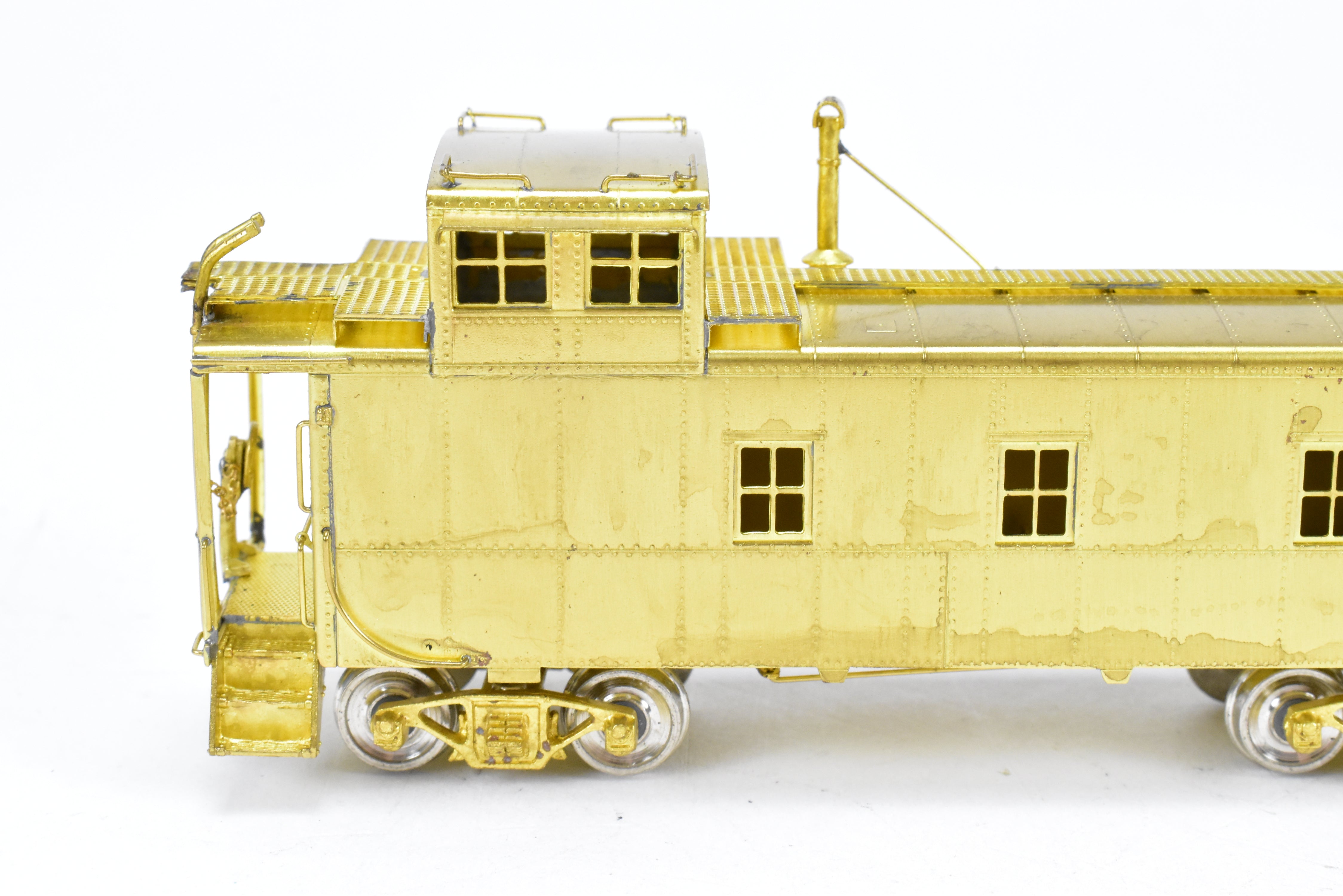 HO Brass OMI D&RGW 1400 Series Steel Caboose - Excellent for Steam & Diesel Eras