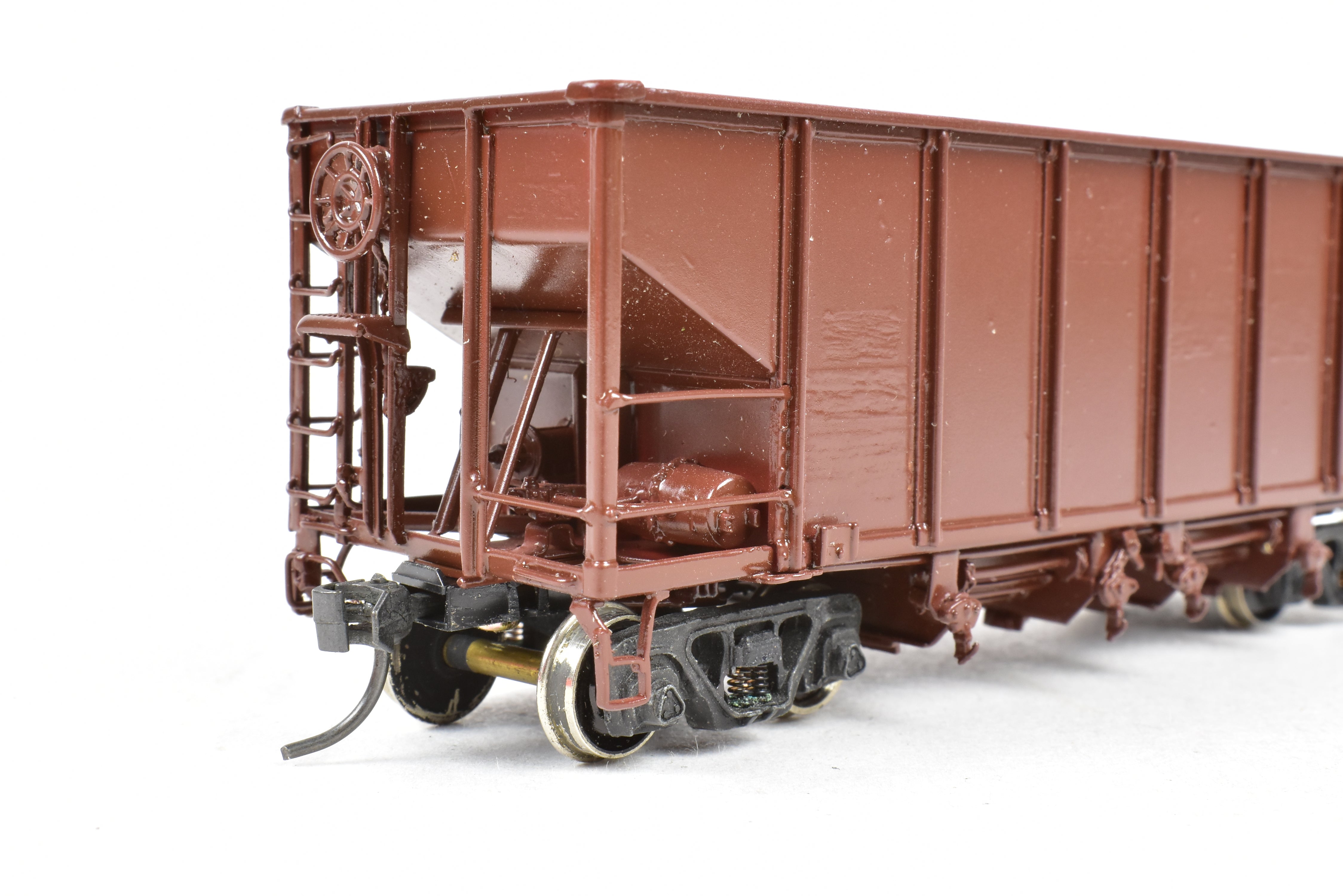 HO Brass 100-Ton Ballast Car by Precision Scale Co., Factory Painted