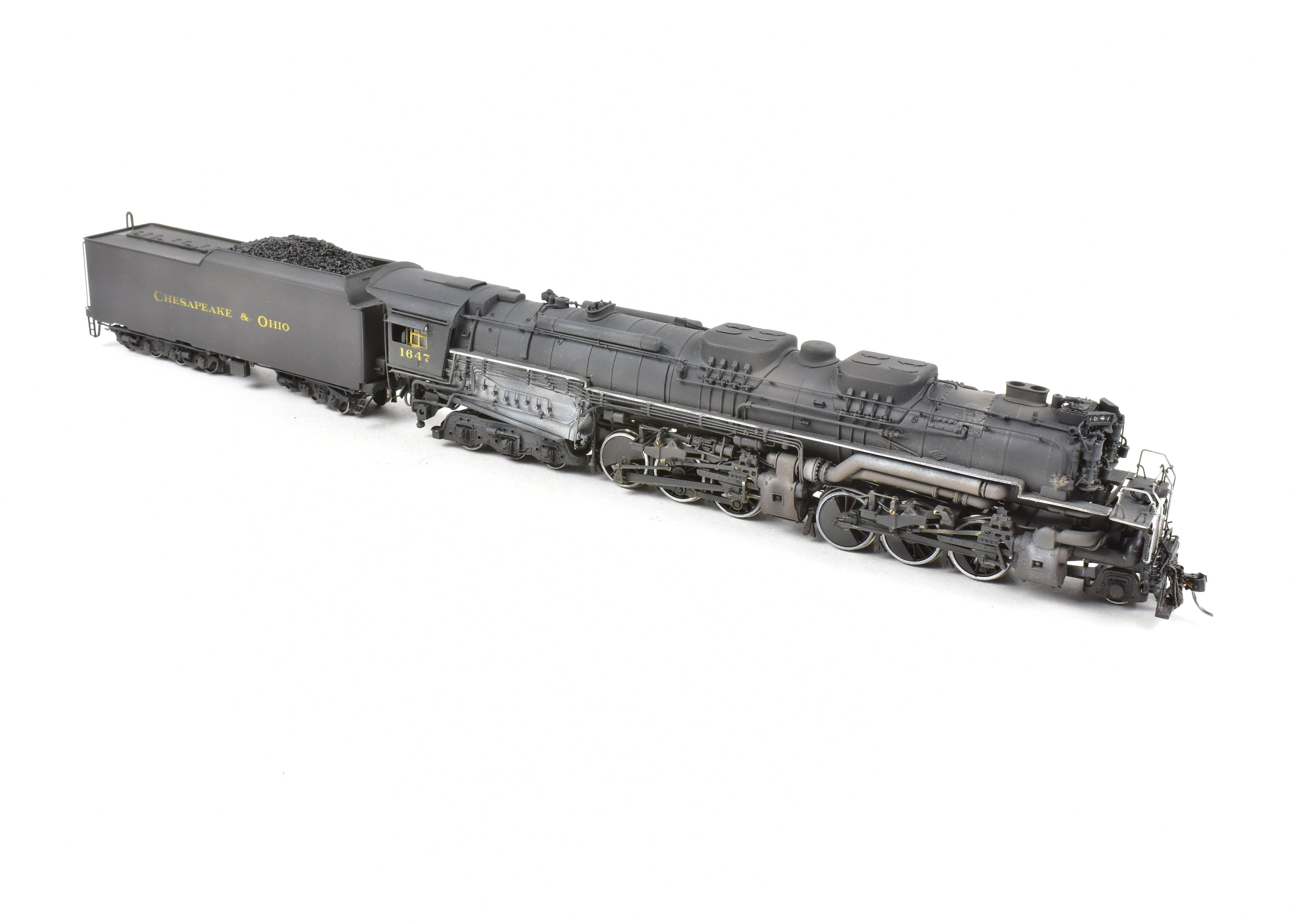 HO Brass Key Imports C&O Chesapeake & Ohio 2-6-6-6 Allegheny #1647 DCC Sound Model