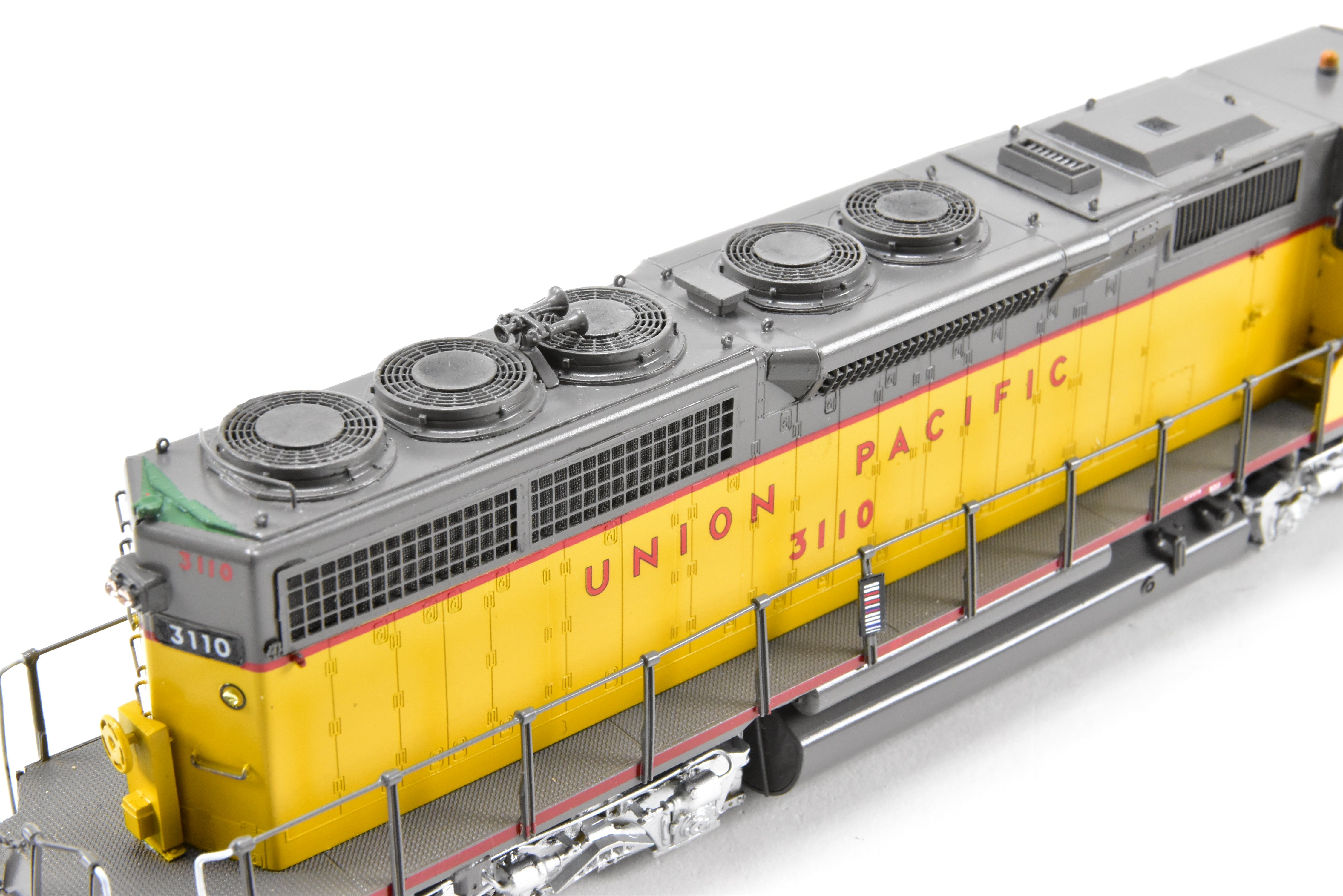 HO Scale Brass Model Train - Overland Models Inc. Union Pacific EMD SD40 Locomotives, Nos. 3083 - 3122, Specifically CP #3110