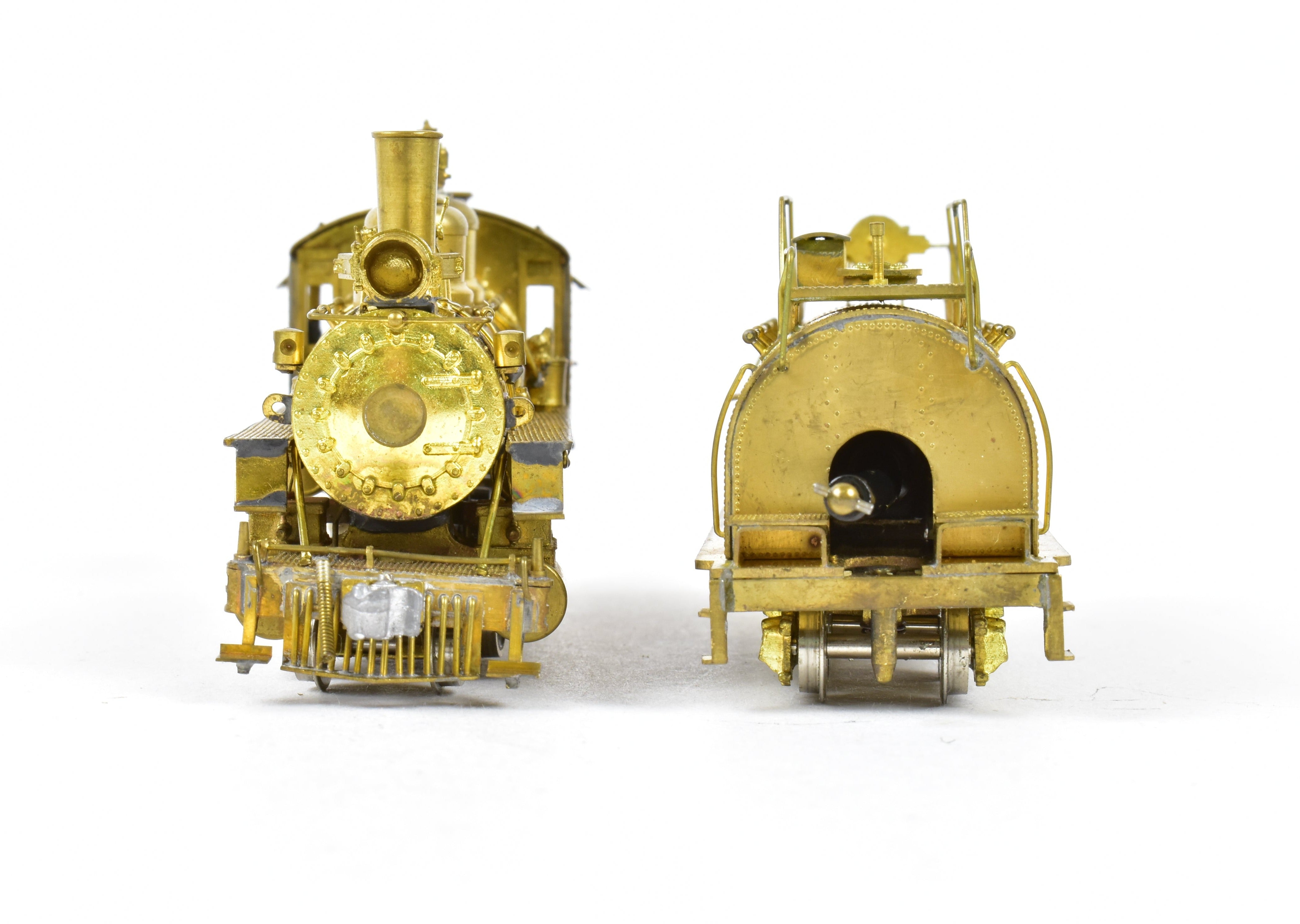 HOn3 Scale Brass Pacific Fast Mail (PFM) - United Southern Pacific No. 9 4-6-0 Tender Drive Model Train