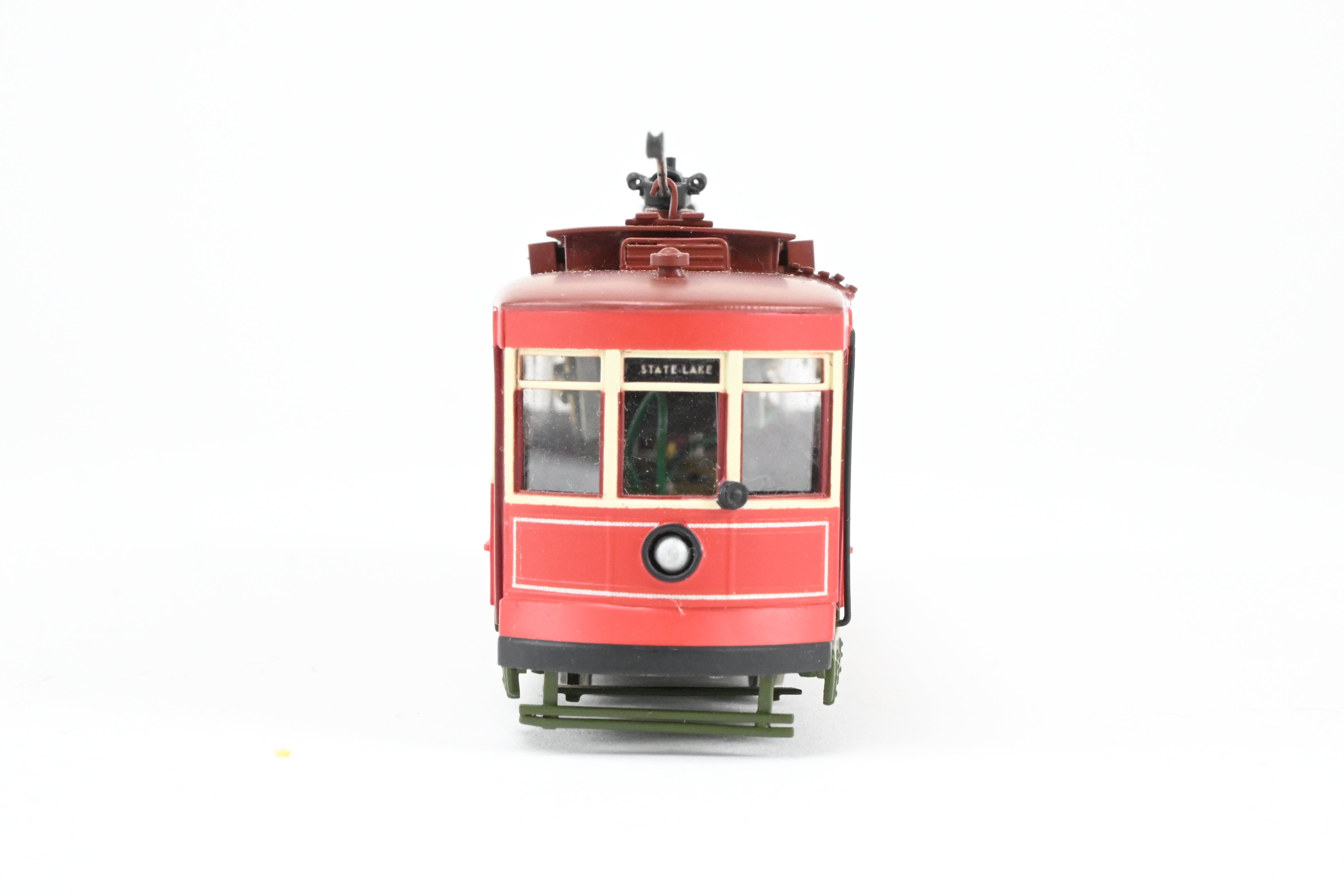 High - Quality HO Scale Brass Chicago Surface Lines Pullman Car Model - Fairfield Models 343 CSL, Custom Painted as No. 134, with Reboxx Packaging