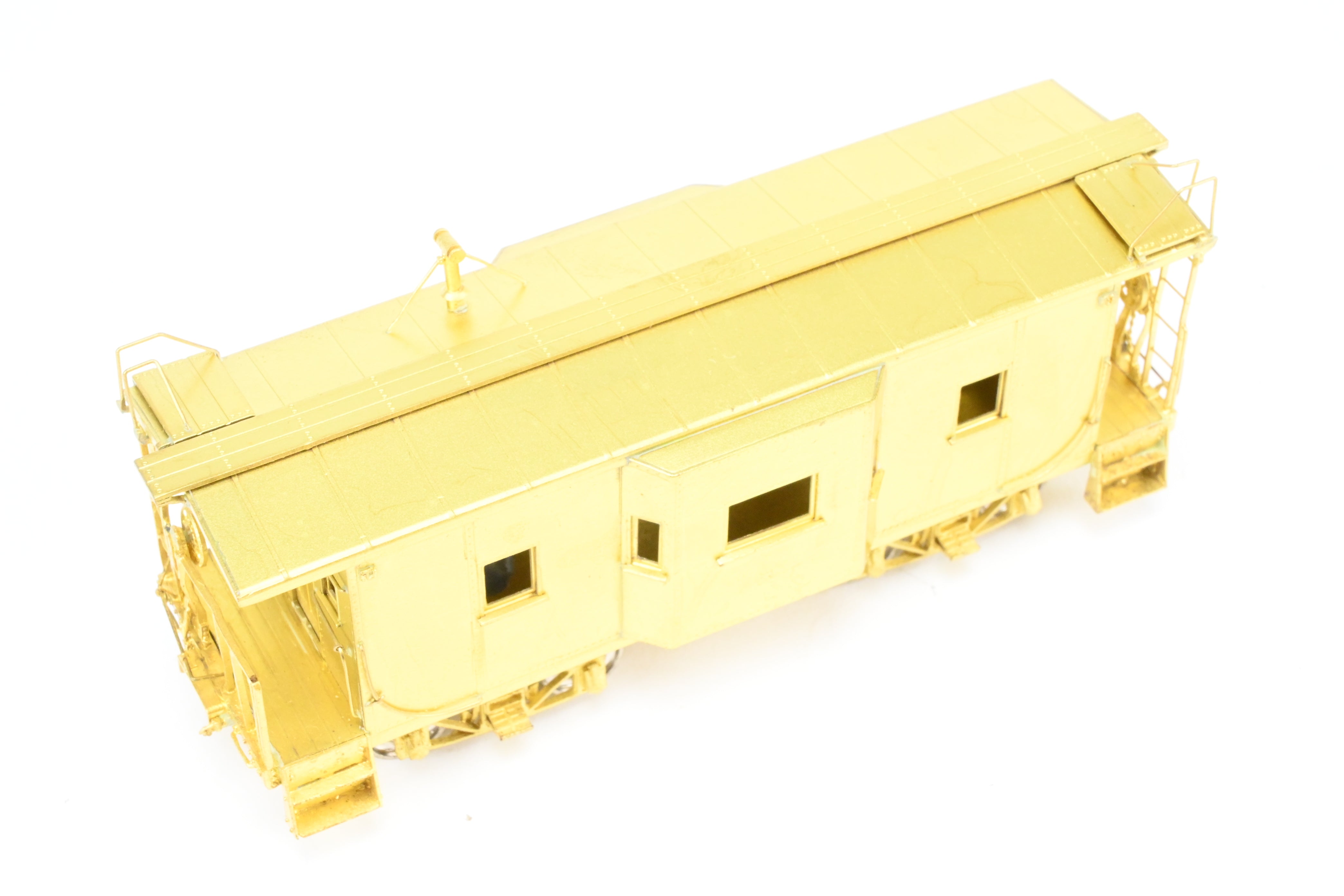 HO Scale Brass OMI - Overland Models, Inc. Baltimore & Ohio (B&O) Class I - 7 Bay Window Caboose Model Set with Road Numbers from C2500 to C2507