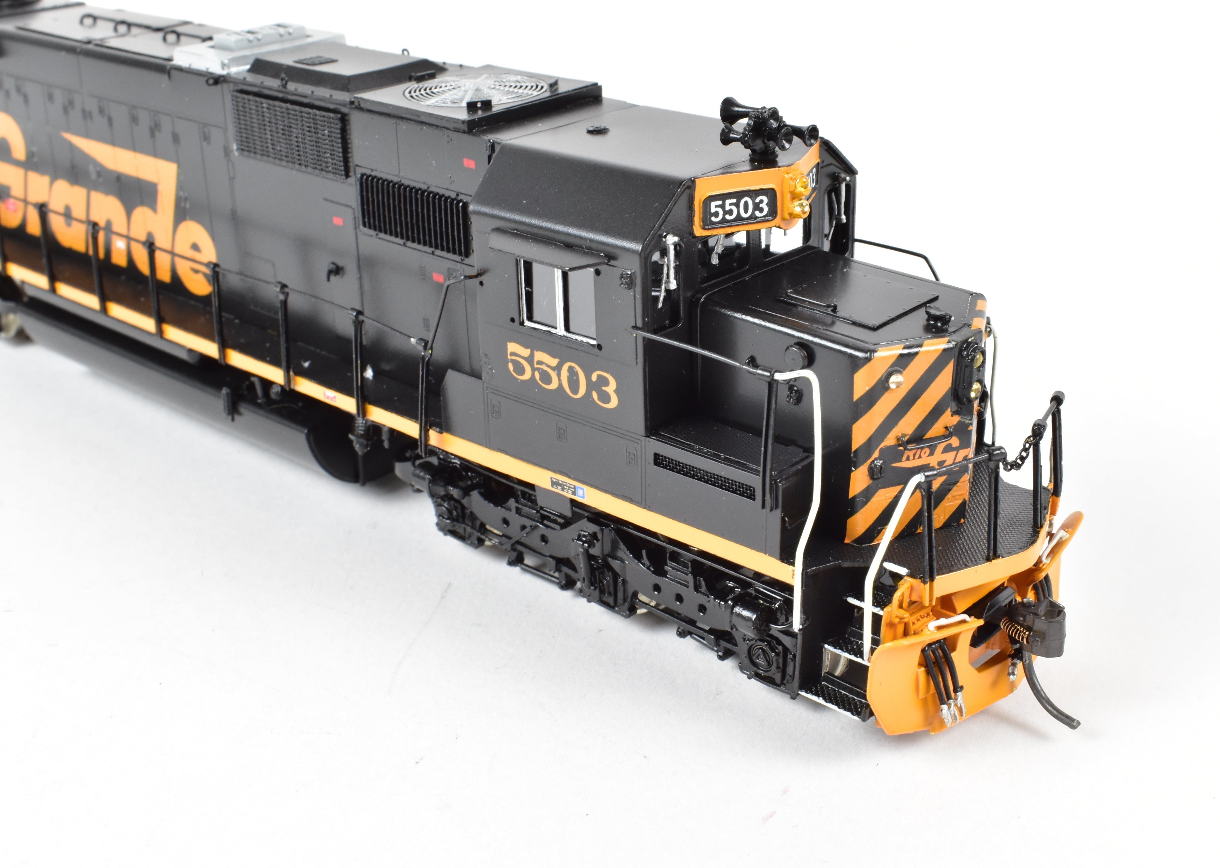 HO Scale Brass D&RGW EMD SD - 50 CP #5503 by Overland Models Inc.