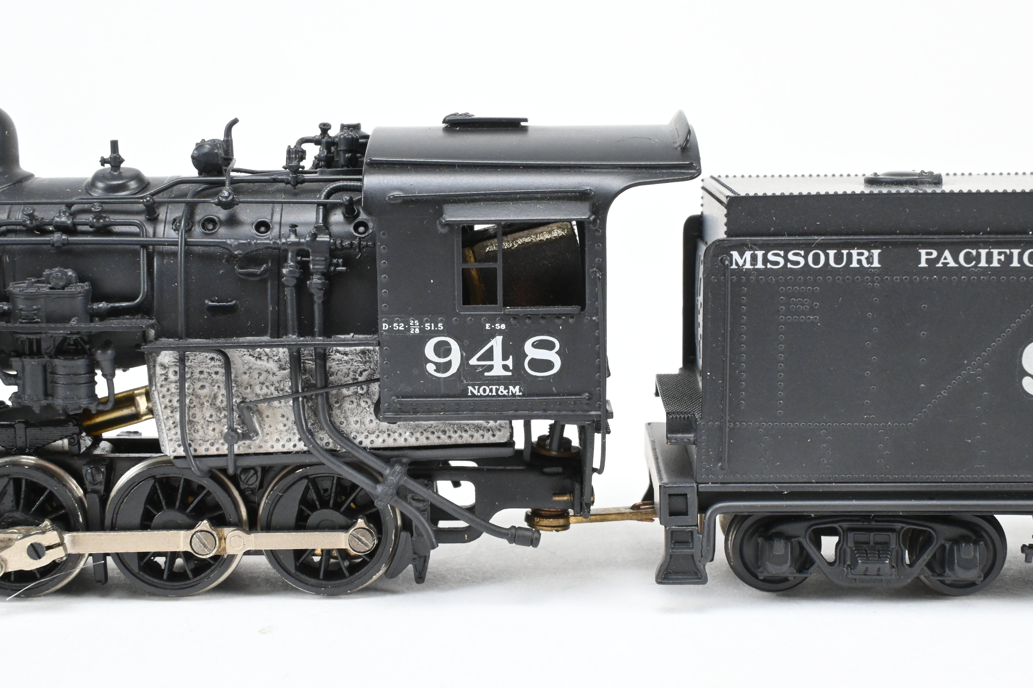 HO Scale Brass PFM - United Model Train - Missouri Pacific 2-10-0 Locomotive Custom Modified and Professionally Painted by Joe G. Collias as No. 948