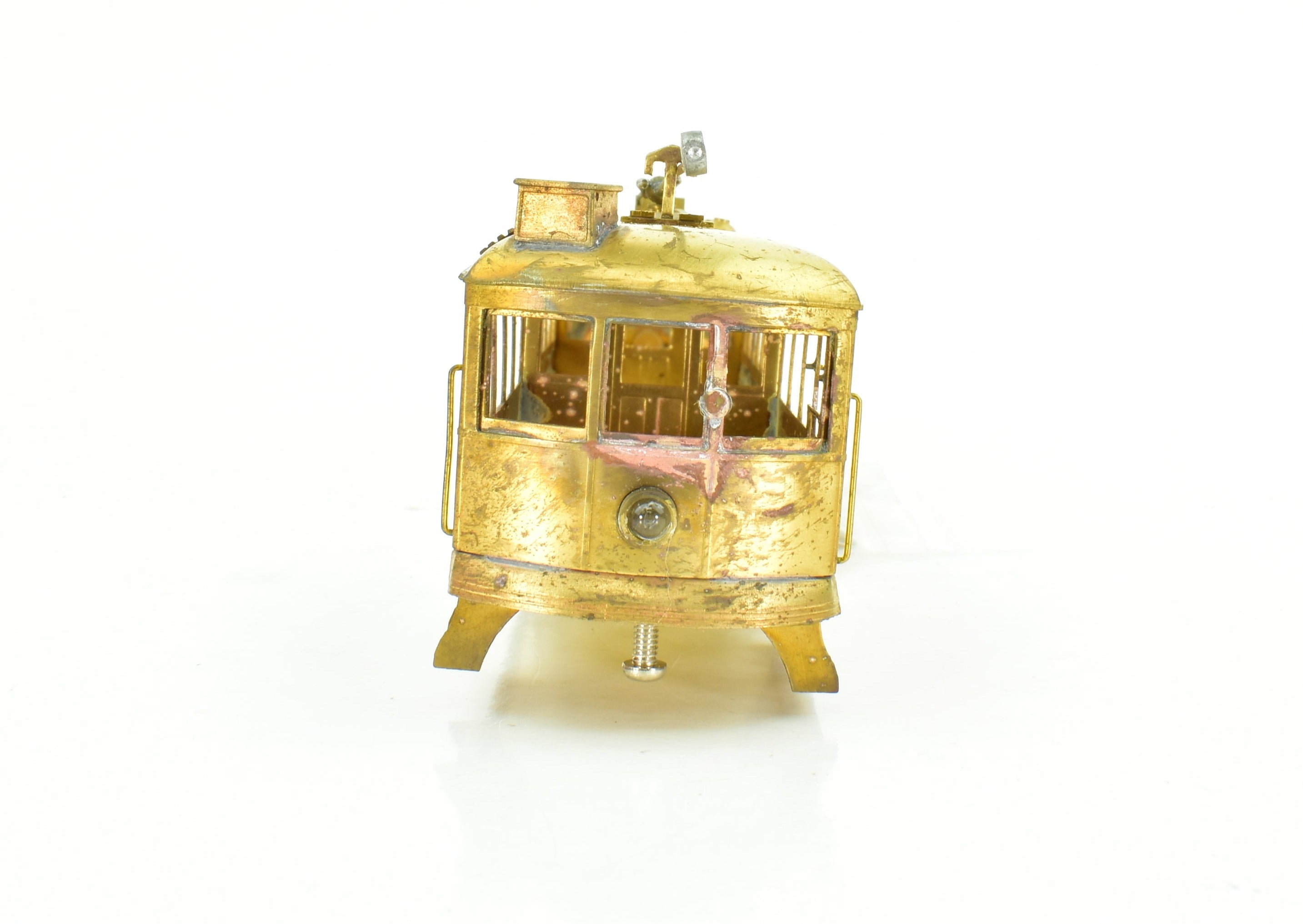 HO Scale Brass S. Soho & Co. LARY - Authentic Los Angeles Railway Type H - 1 Streetcar Model Kit
