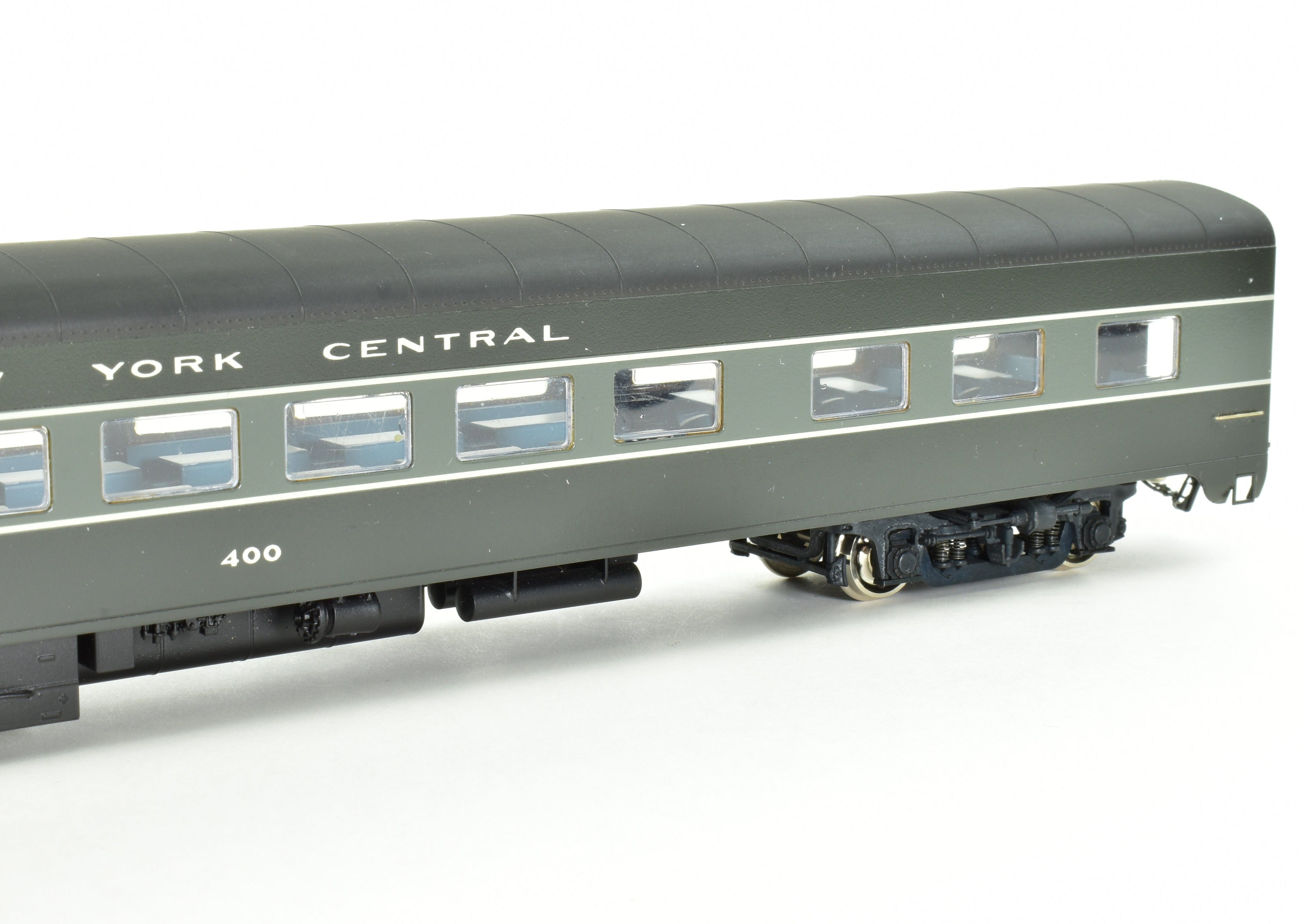 HO Scale Brass Model Train Set - Erie Limited NYC - New York Central 1948 20th Century Limited with 2 E7 A/B Locomotives and 9-Car Set