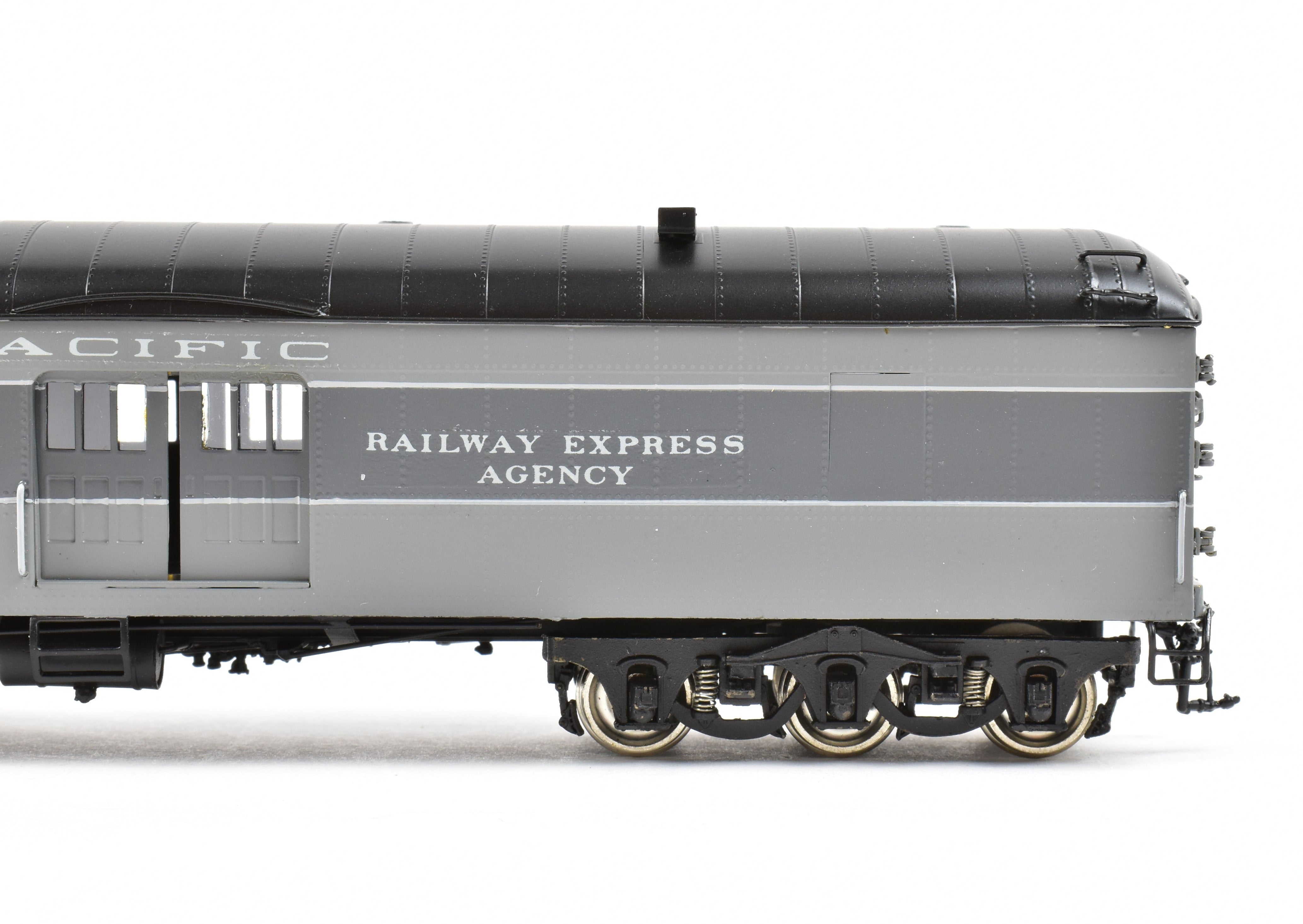 HO Scale Brass Model Train - Precision Scale Co. SP Southern Pacific Harriman Baggage/Auto Car 70 - BA - 5 FP No. 6500 for Model Train Enthusiasts
