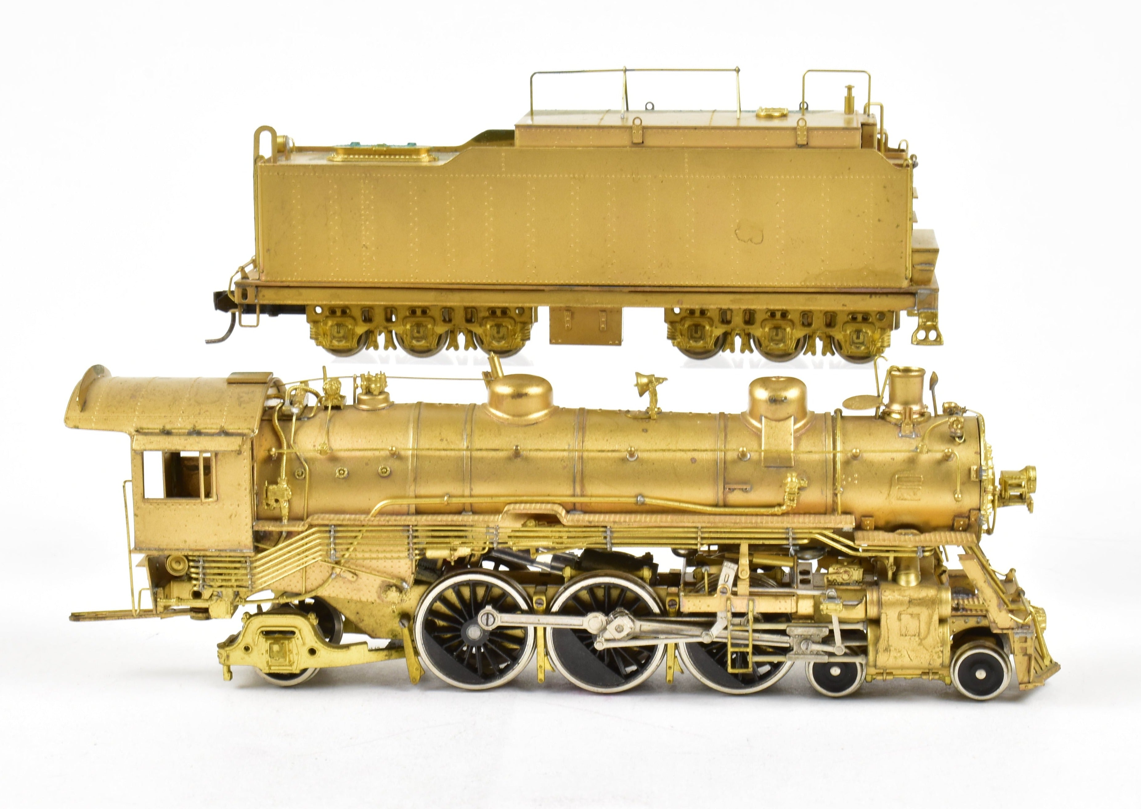 HO Scale Brass Hallmark Models Missouri Kansas Texas 4-6-2 H-3A Pacific Steam Locomotive Model