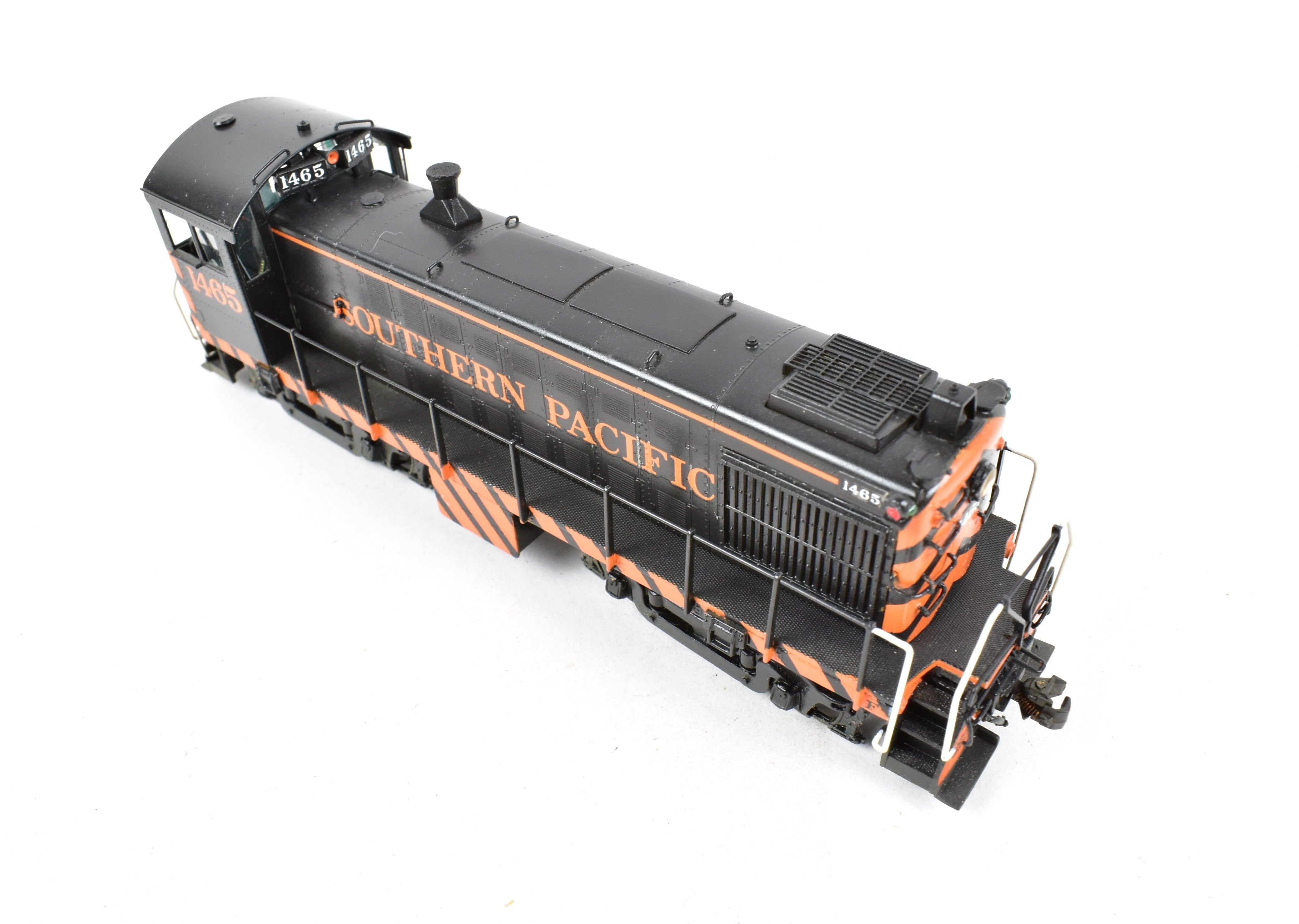 Custom Painted Tiger Stripe HO Brass ALCO S - 4 Switcher Model for Southern Pacific
