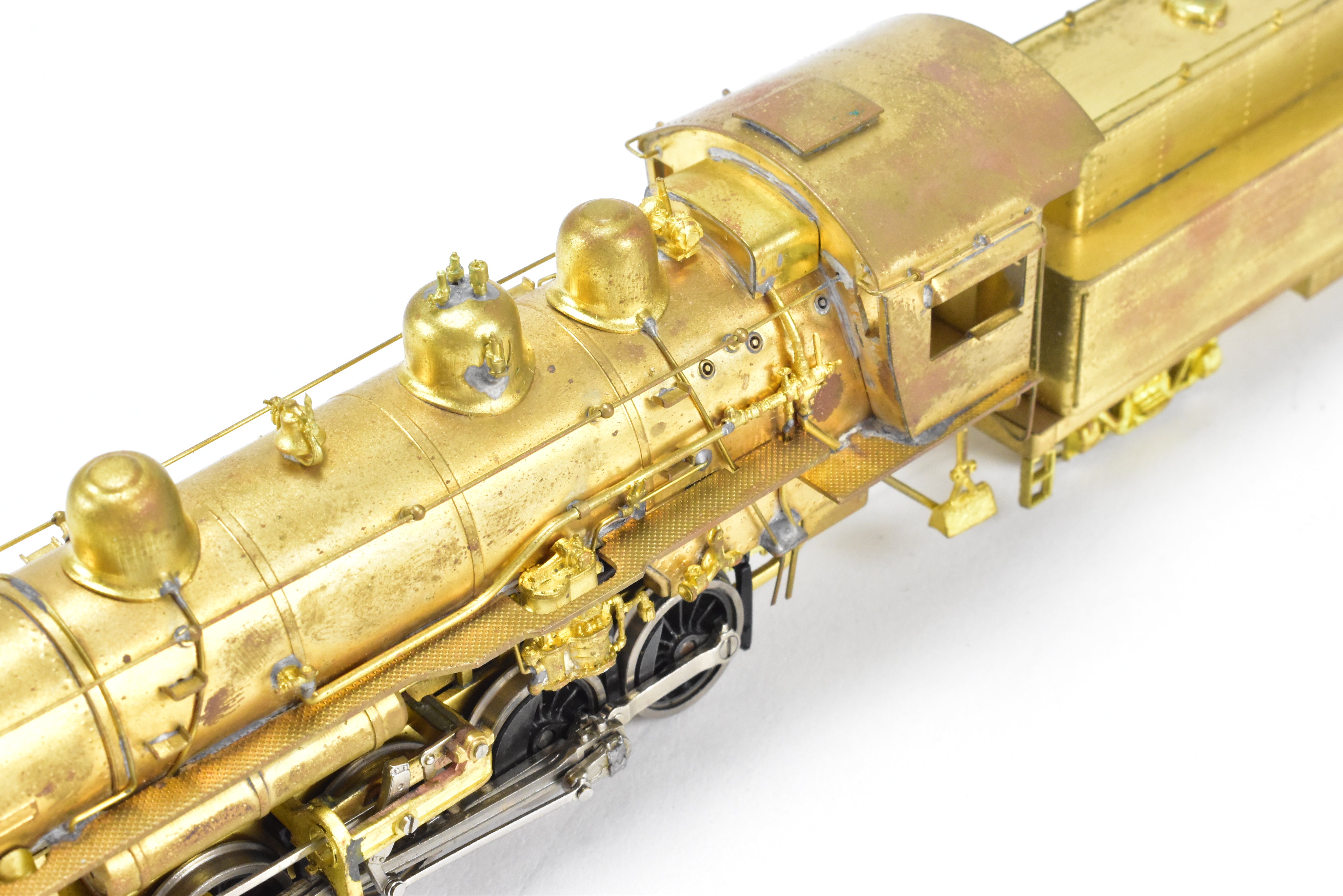 High - Quality HO Scale Brass Balboa Model Train - Southern Pacific Class SE - 4 0 - 8 - 0 Steam Locomotive