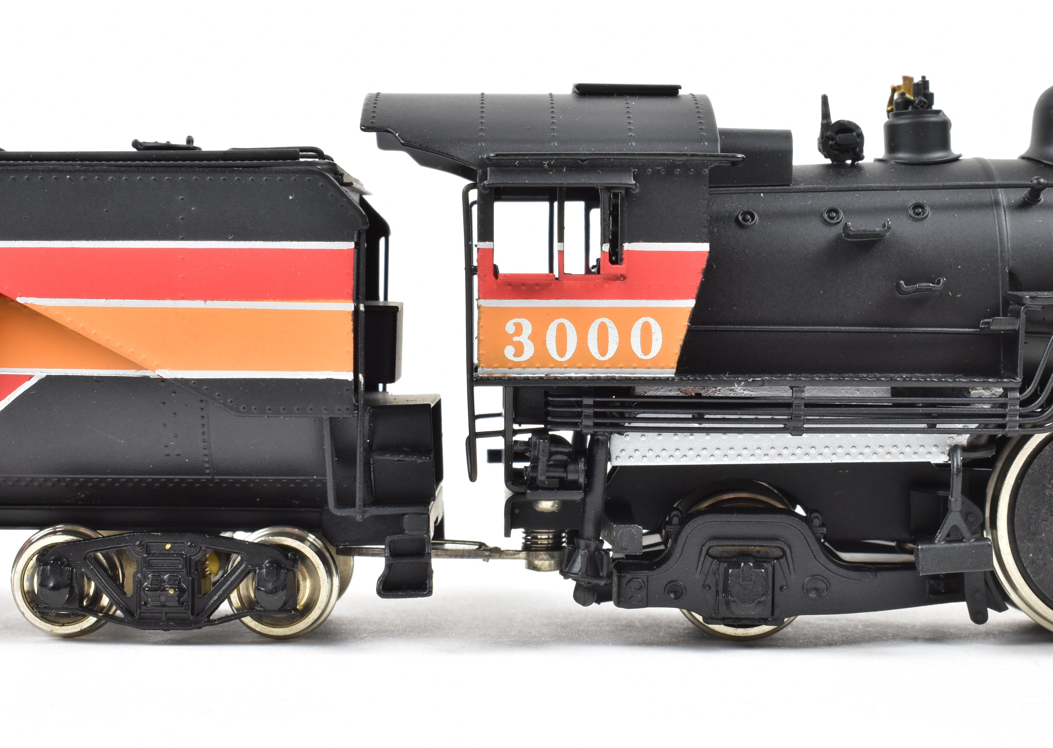 HO Scale Brass Model Train - Westside Model Co. Southern Pacific Class A - 6 Atlantic 4 - 4 - 2 F/P Daylight Locomotive #3000