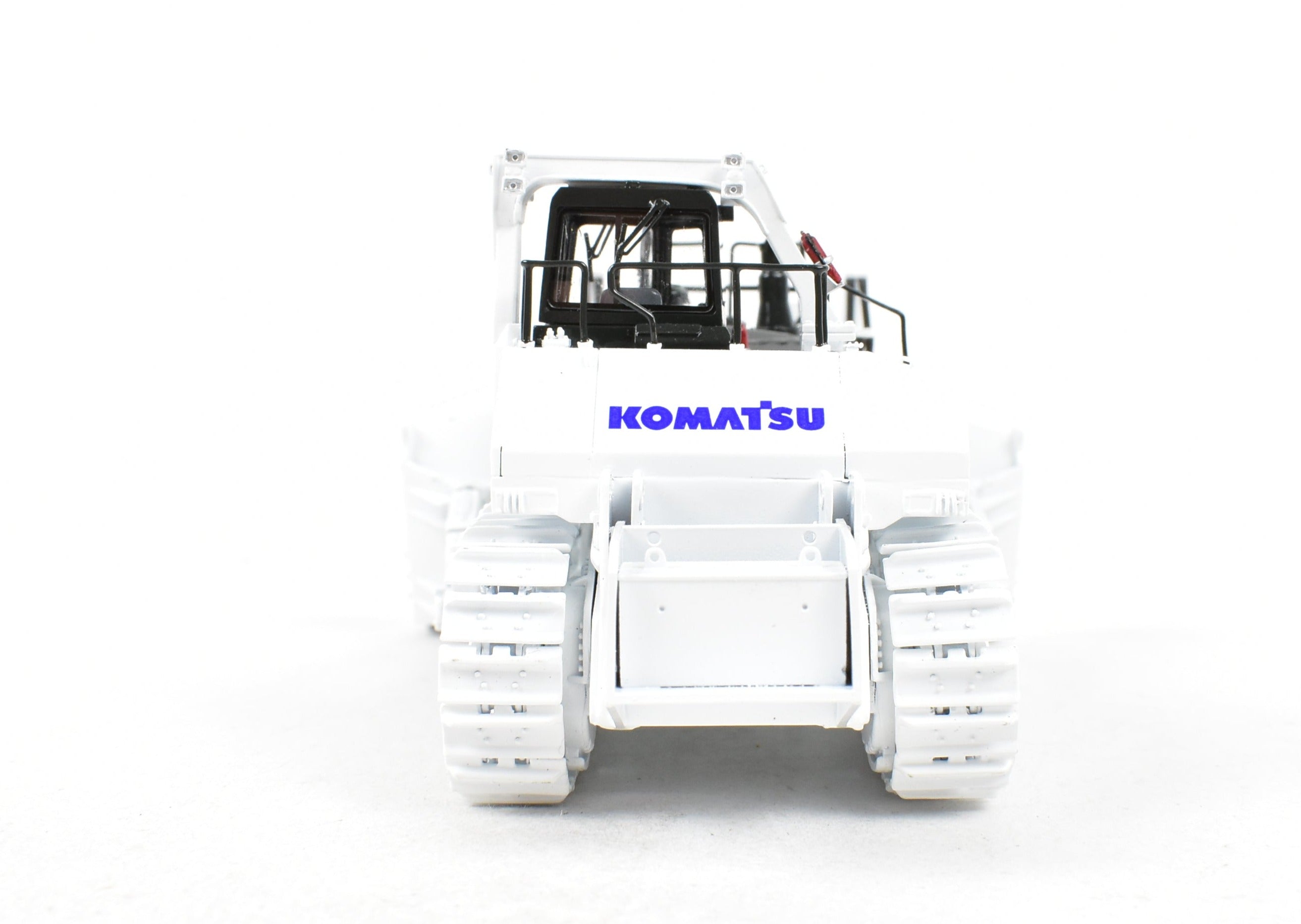 High - Quality HO Scale Brass Construction Model - Classic Mint Collectibles Komatsu D575A - 3 Super Dozer with Mine White Finish and Serial Number 1 from 2006 Production Run
