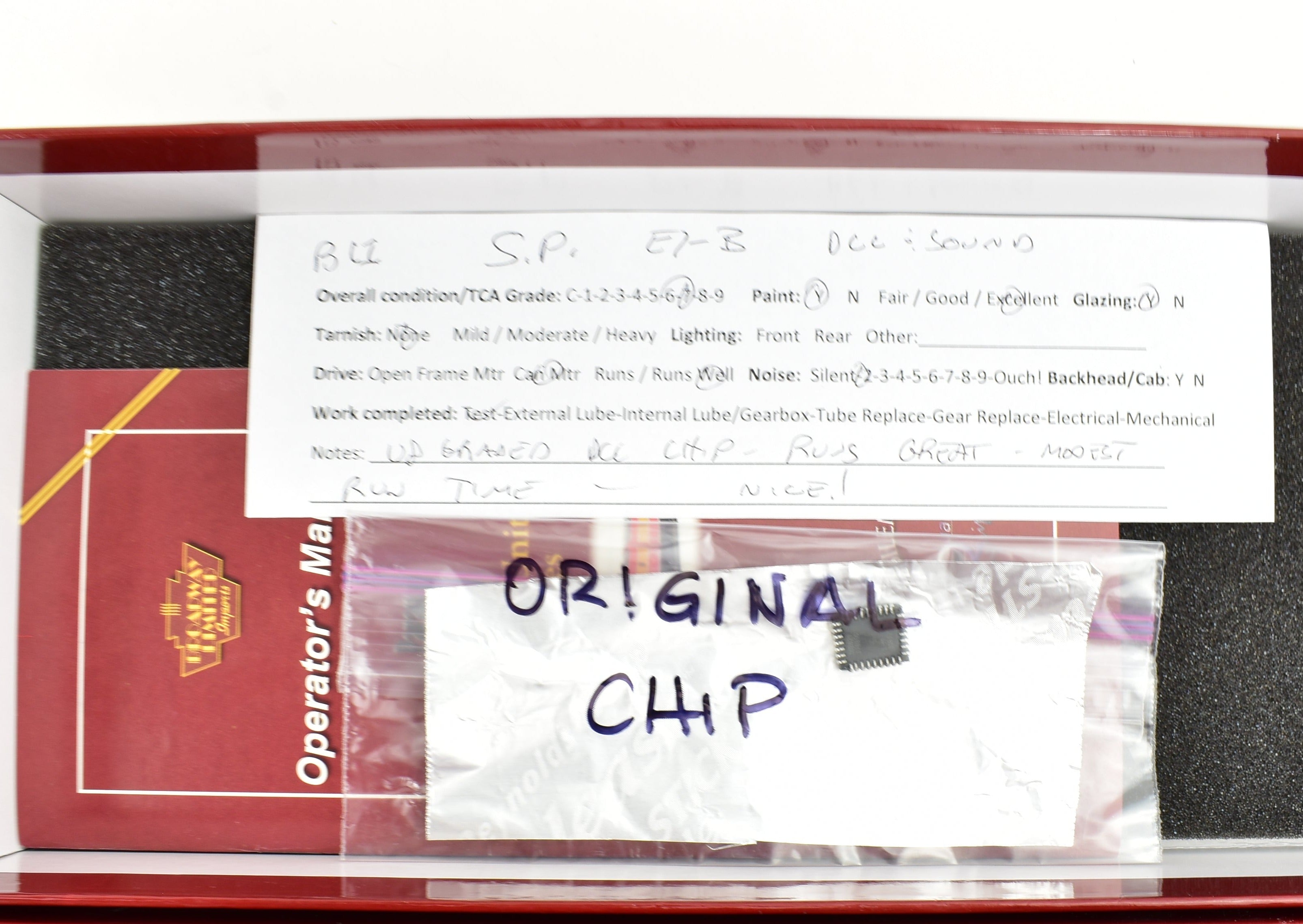 Broadway Limited Imports Southern Pacific E7A/B/B Set with QSI DCC, Sound & Upgraded Chips