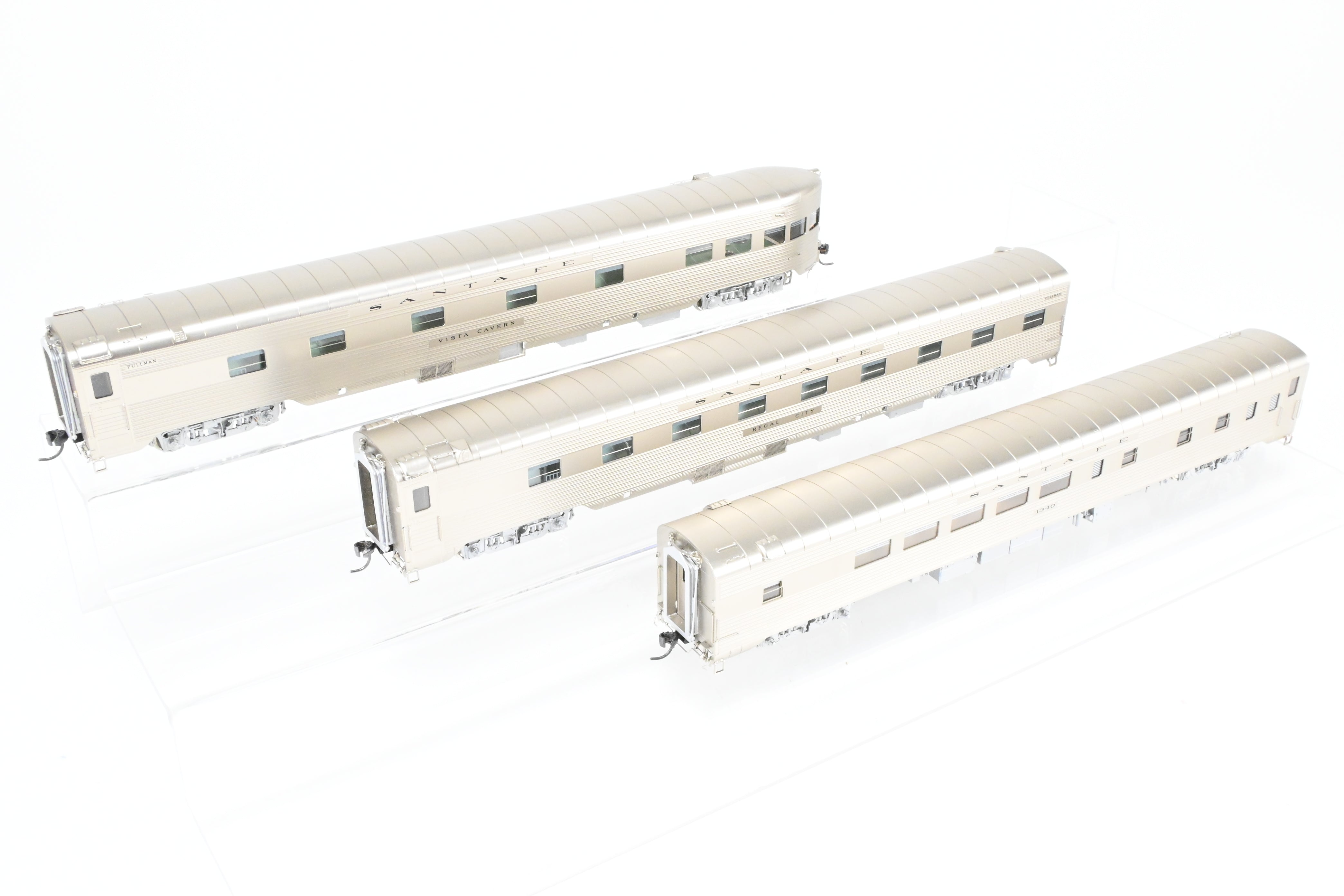 1997 HO Brass CIL Challenger Imports ATSF Santa Fe 10-Car Super Chief Set