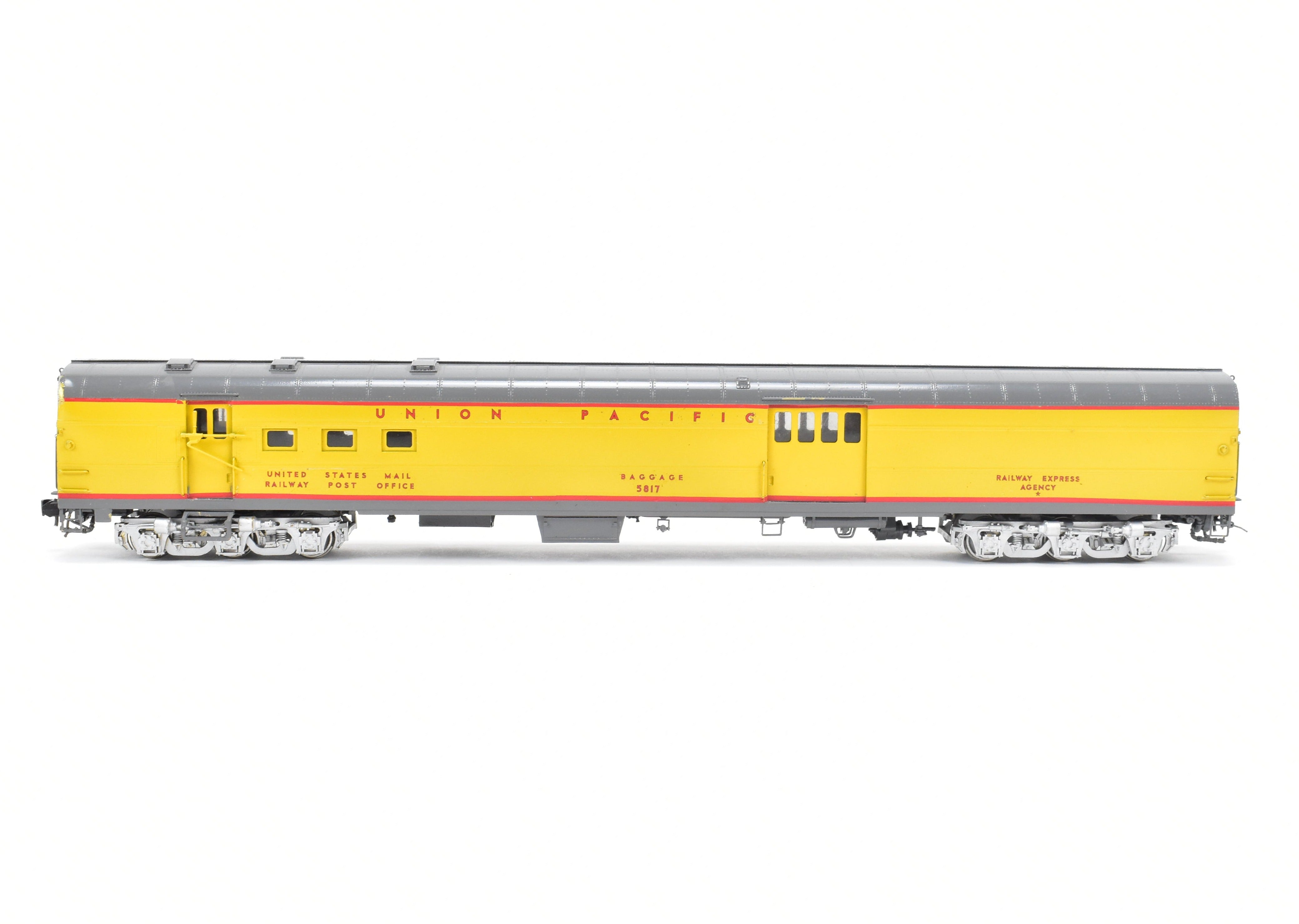 HO Brass Wasatch UP Union Pacific 1950 Postal Mail Storage Cars 5811 - 5813, C/P #5817