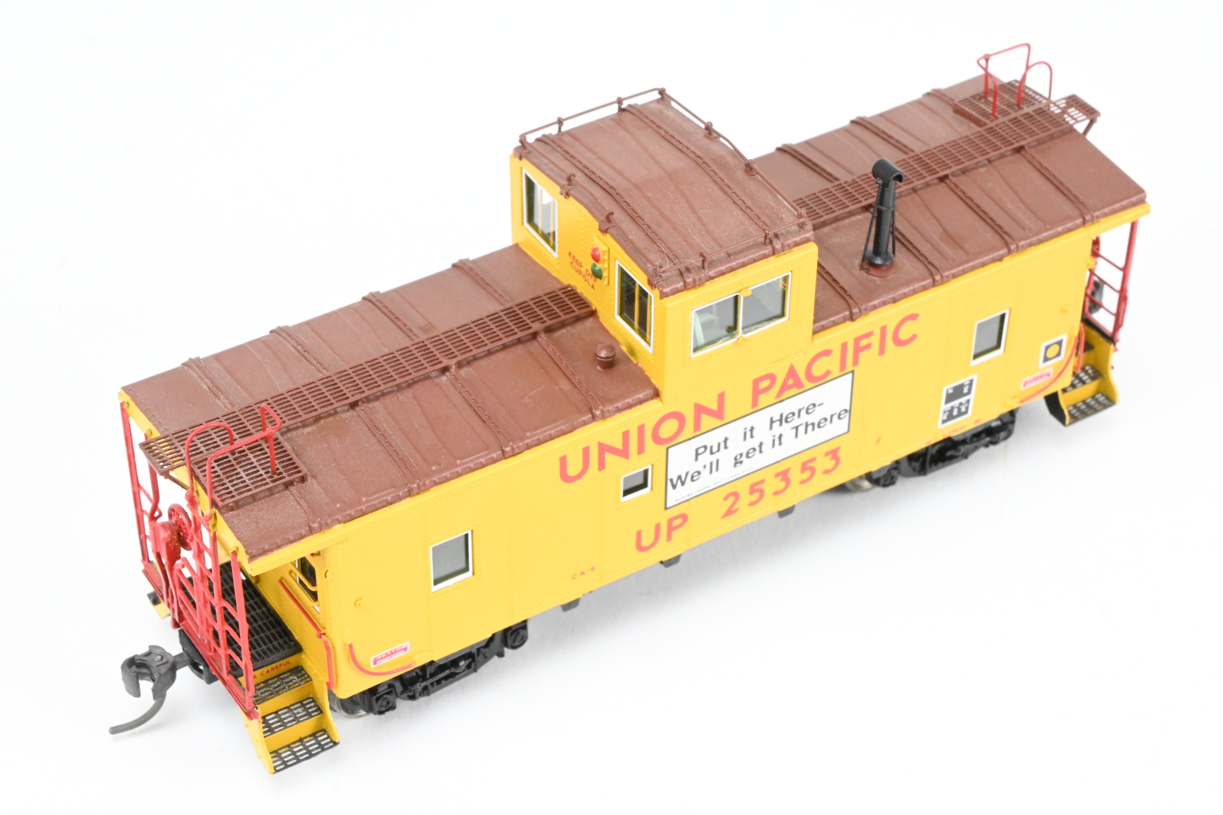 HO Scale Brass Union Pacific CA-6 Caboose FP No. 25353 by OMI