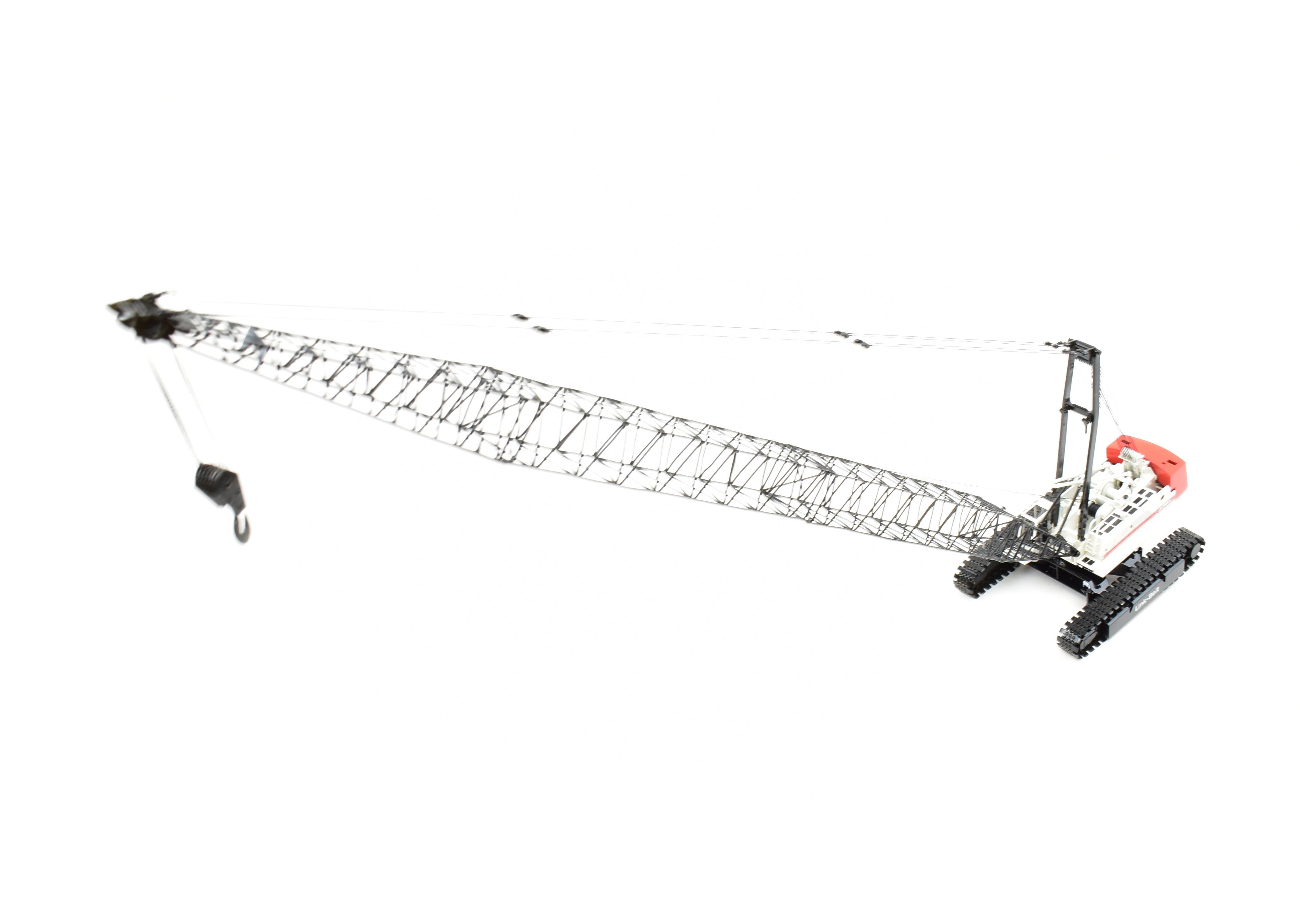 High - Quality HO Brass Construction Model - CON CCM No. 248H Caterpillar Link - Belt LS - 248 H II Lattice Boom Crawler Crane for Collectors