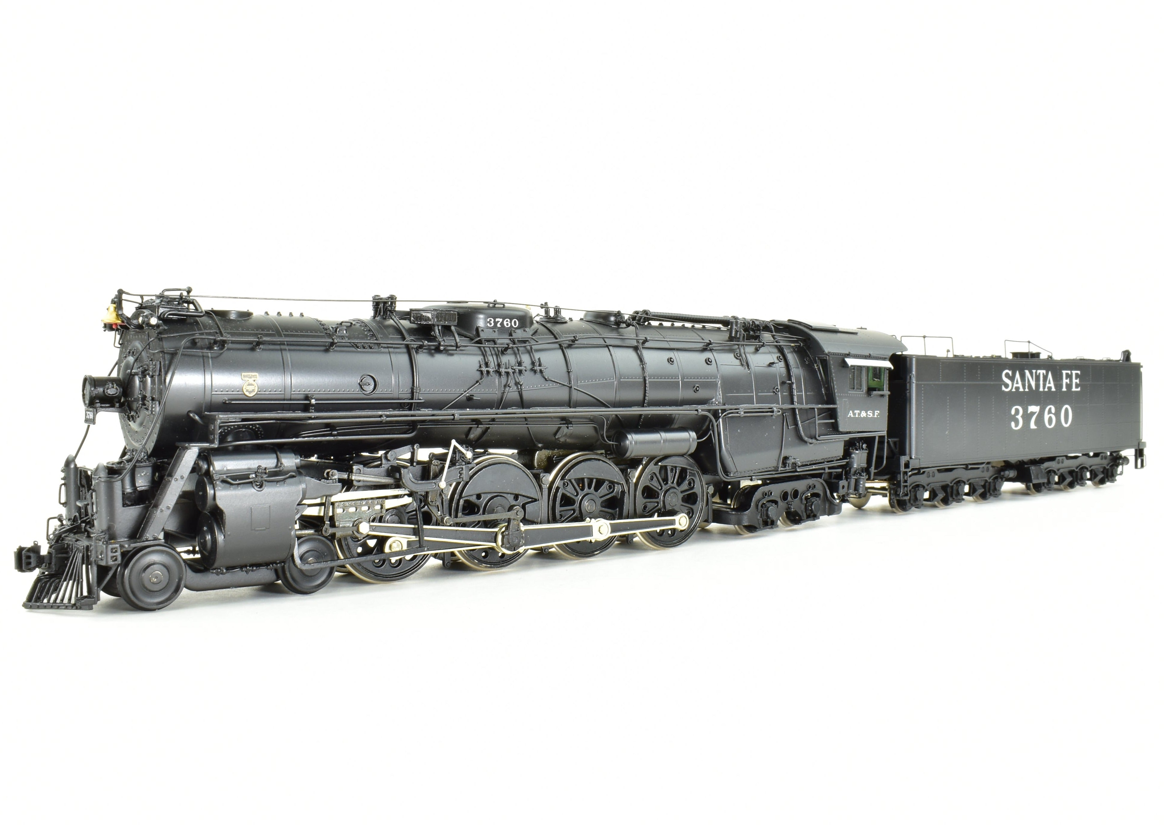 HO Brass Key Imports ATSF - Santa Fe 3751 Class 4-8-4 Modernized FP #3760 Model