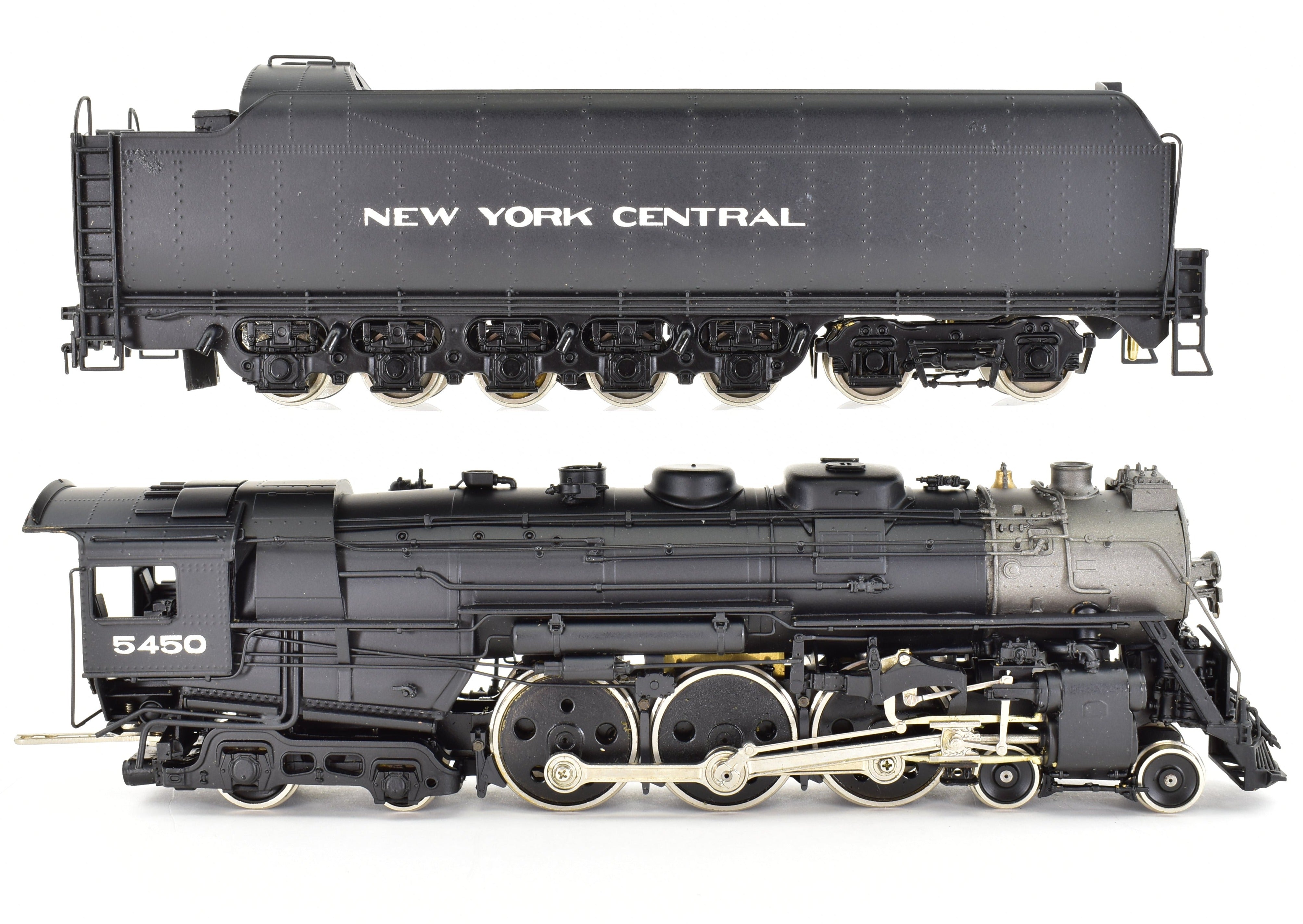 High - Quality HO Scale Brass Model Train by Precision Scale Co. NYC - New York Central J - 3A 4 - 6 - 4 Super Hudson FP Engine No. 5450